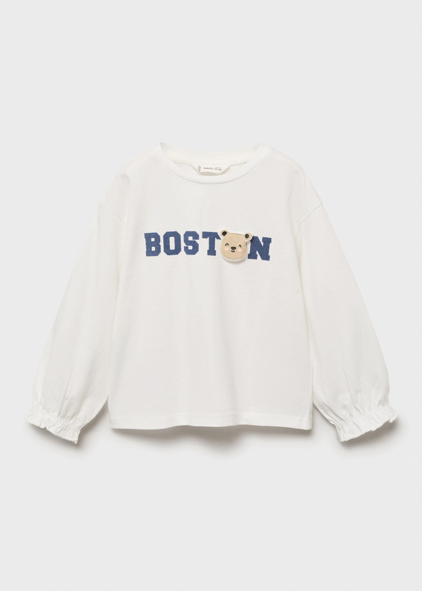 Children's embroidered cotton t-shirt - Details of the article 9