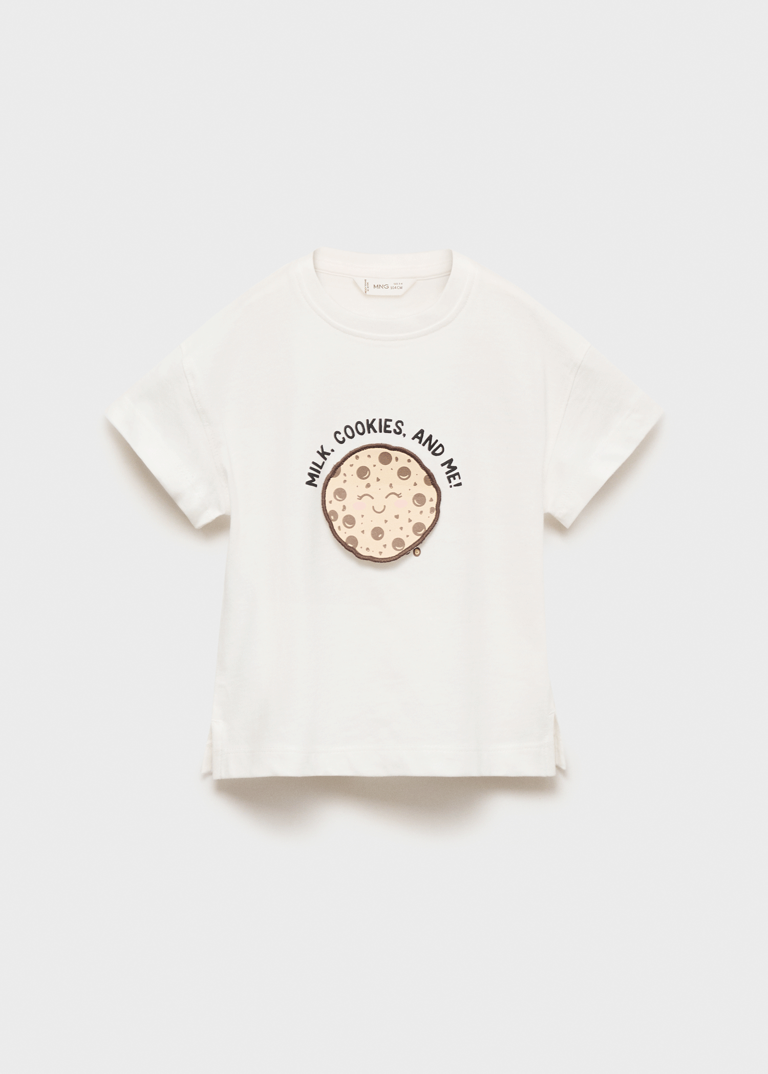 Embossed detail printed t-shirt - Details of the article 9