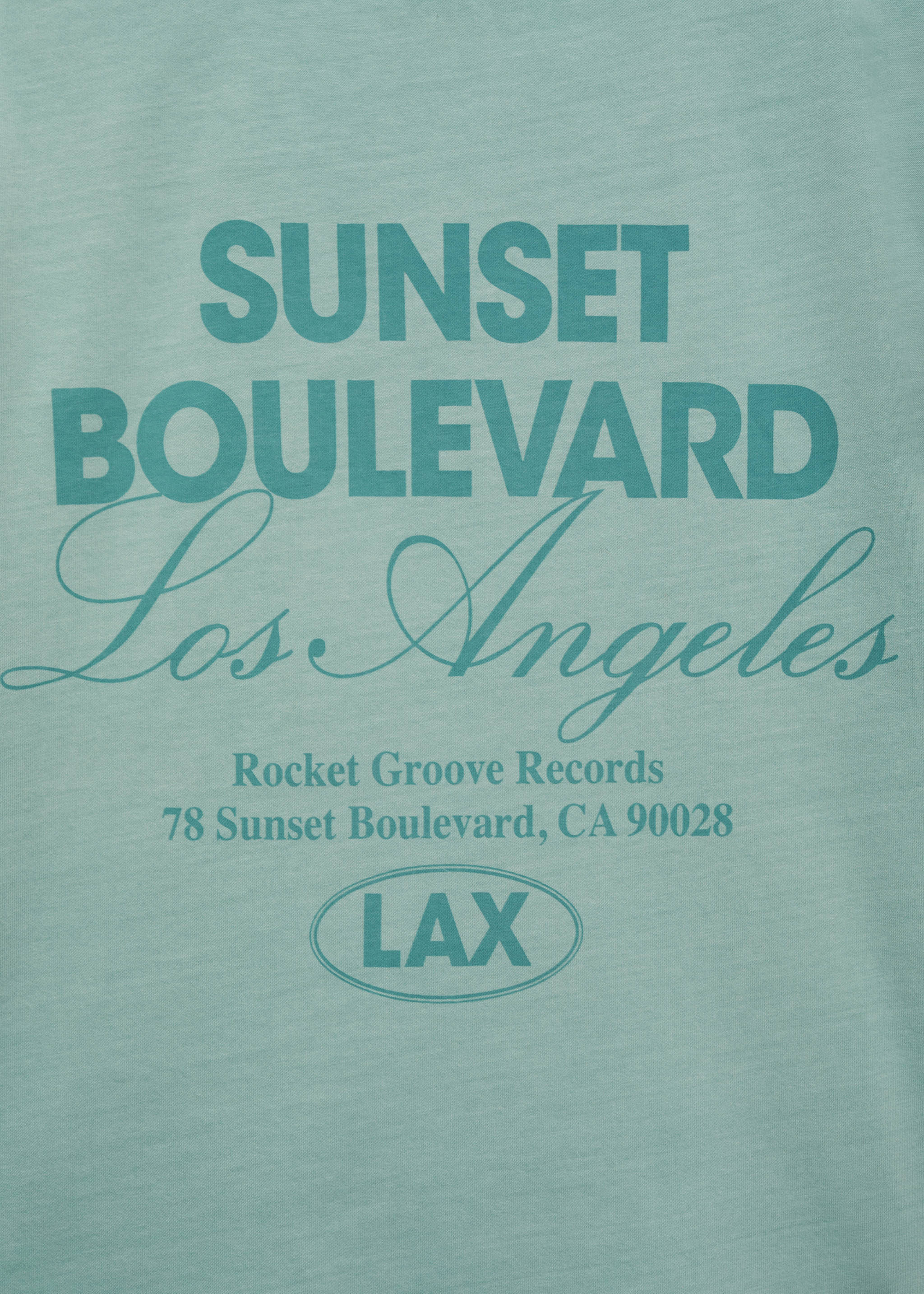 Short-sleeved printed t-shirt - Details of the article 0