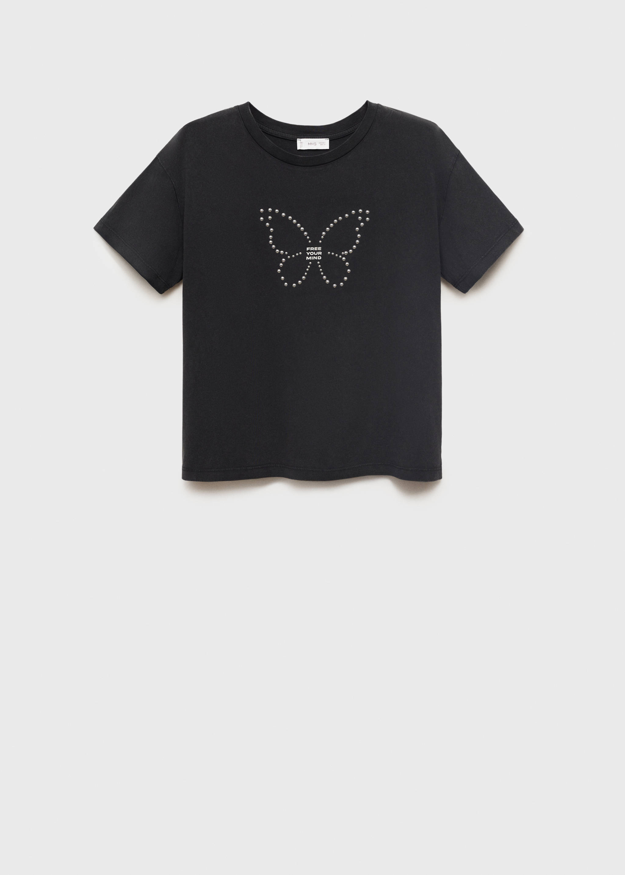 Appliqués butterfly t-shirt - Article without model