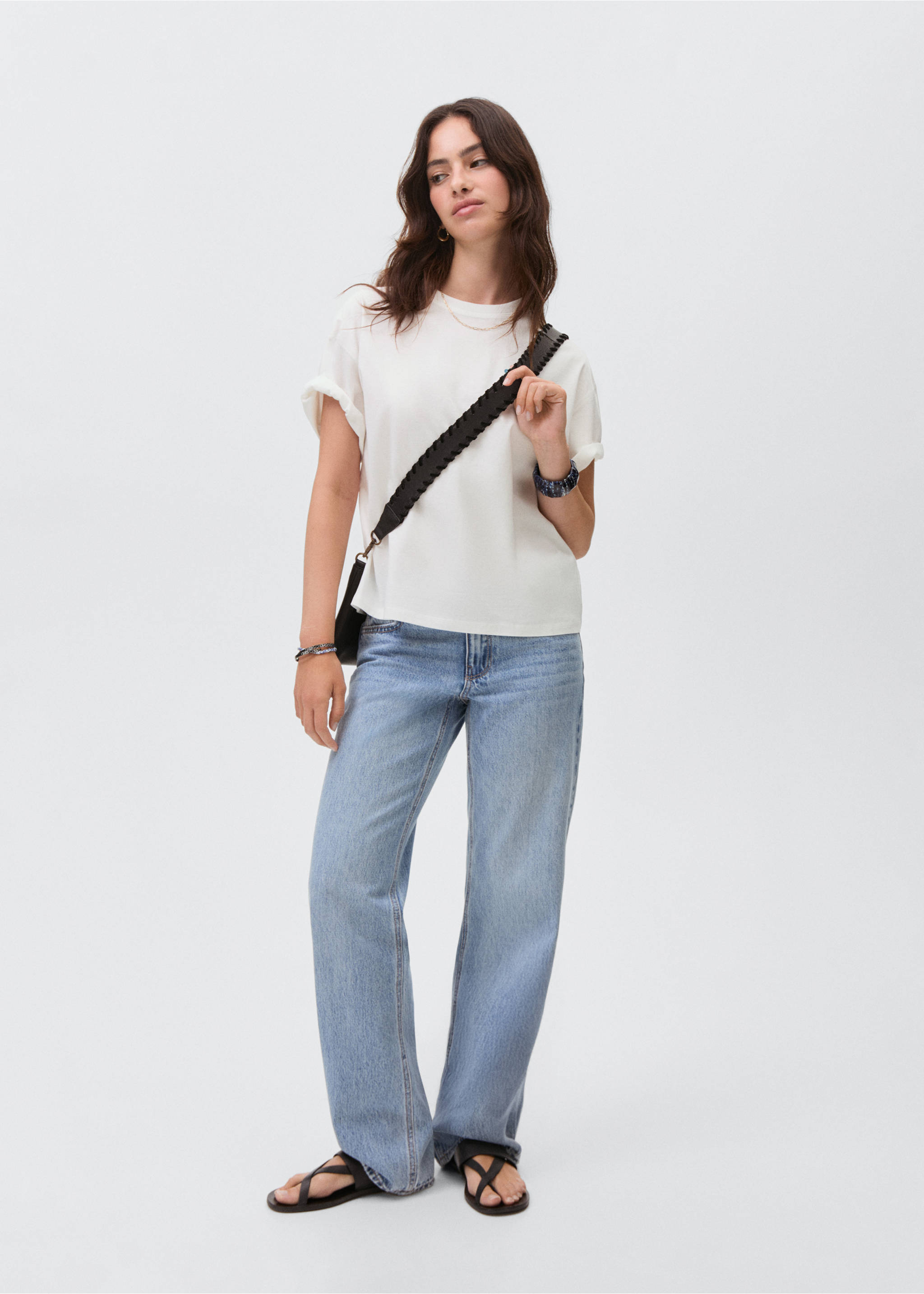 Short-sleeved printed t-shirt - General plane, Off White. Ref: 17001159-00.