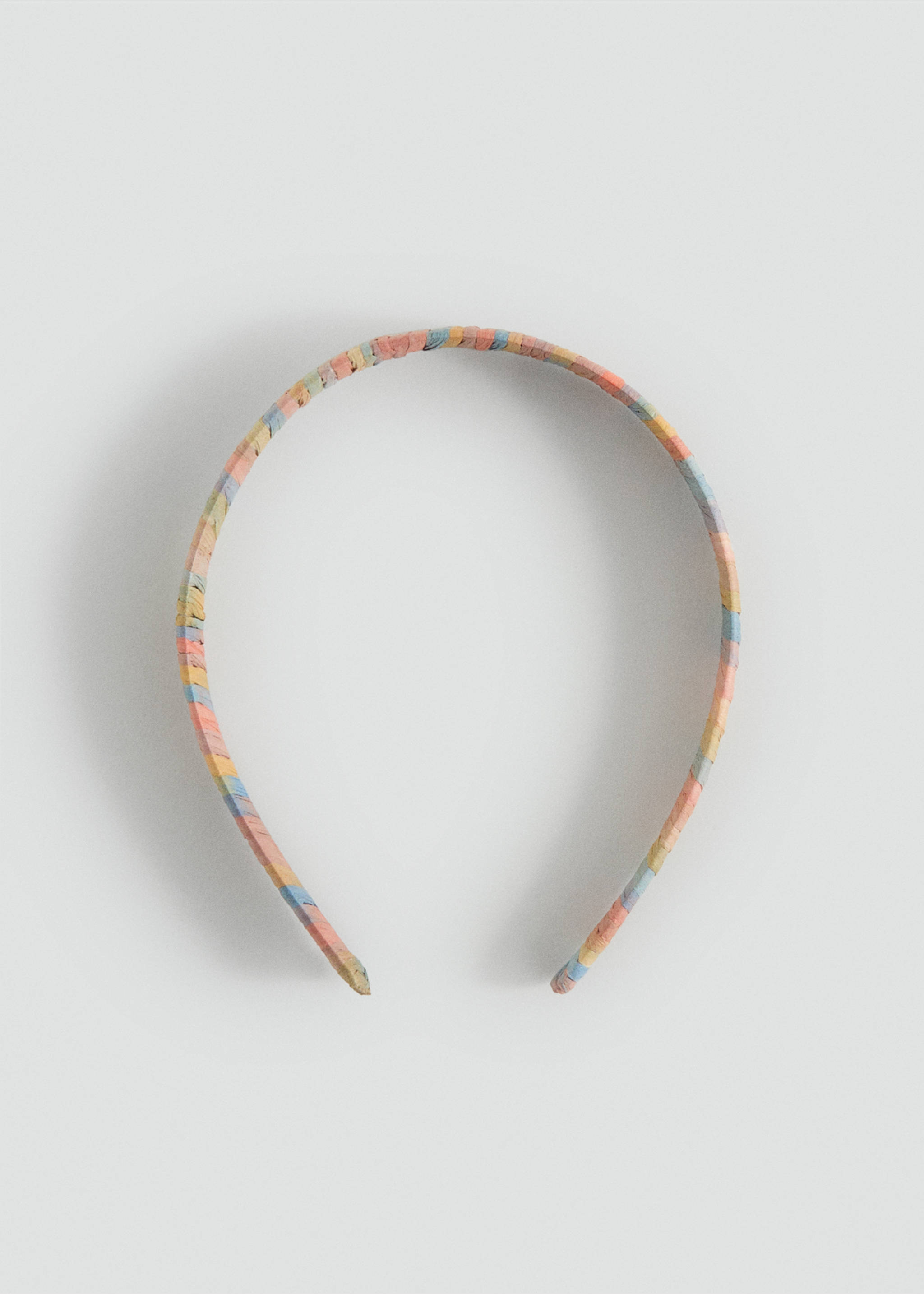 Multicolour hairband - Article without model, Burnt Orange. Ref: 17001162-00.
