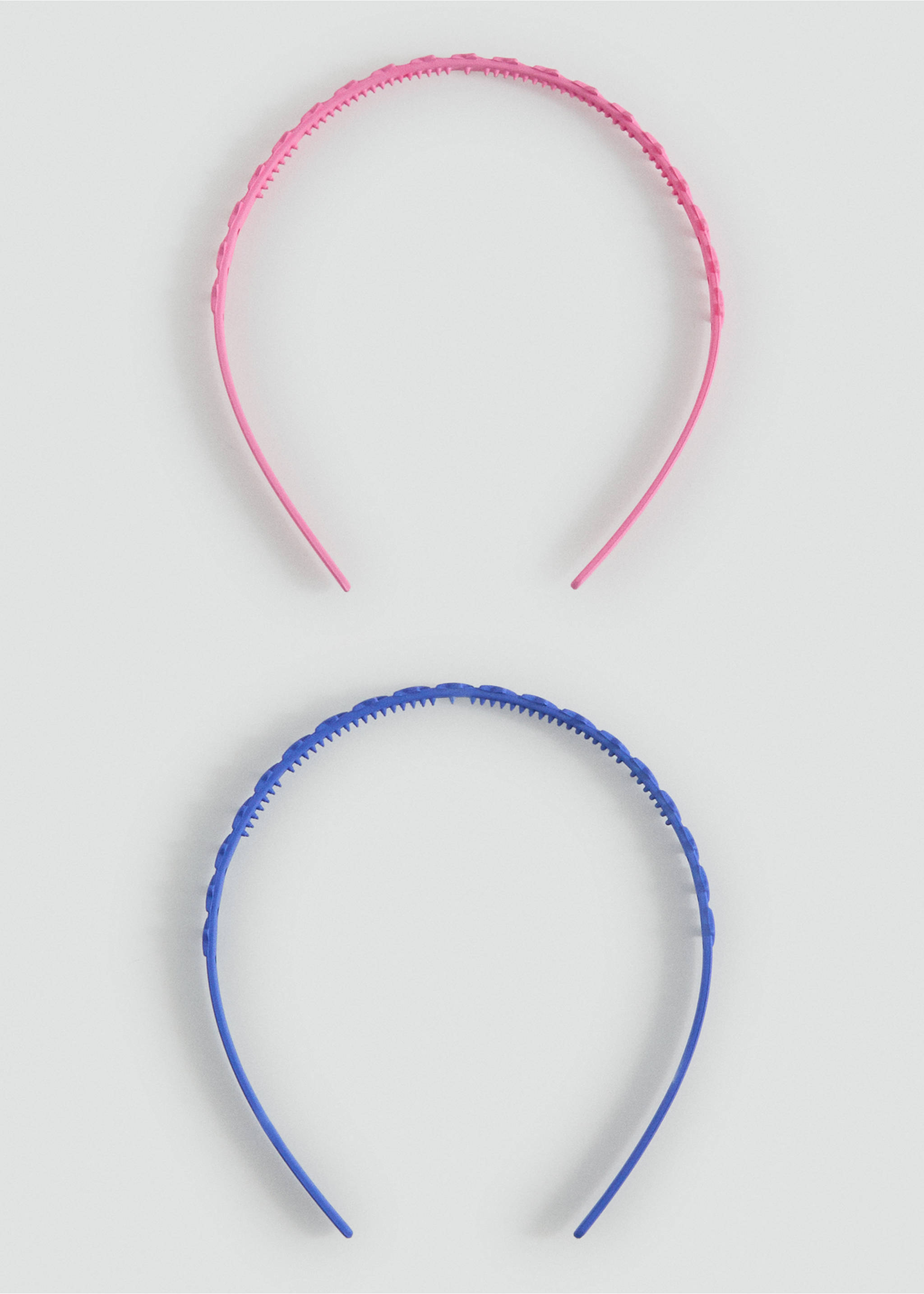 2er-Pack Haarreifen - Artikel ohne Model, Fuchsia. Ref: 17001164-00.