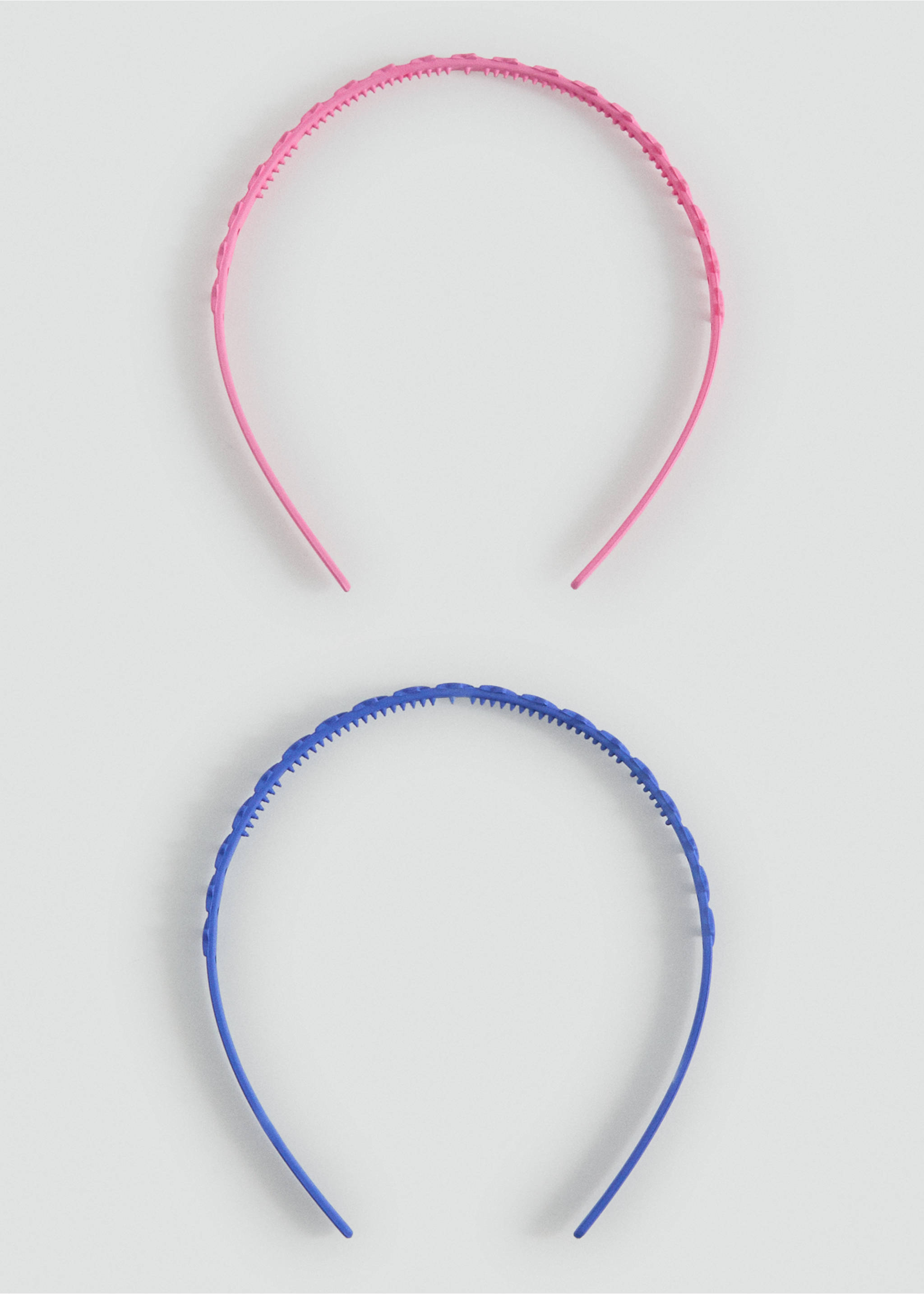 2er-Pack Haarreifen - Artikel ohne Model, Fuchsia. Ref: 17001164-00.