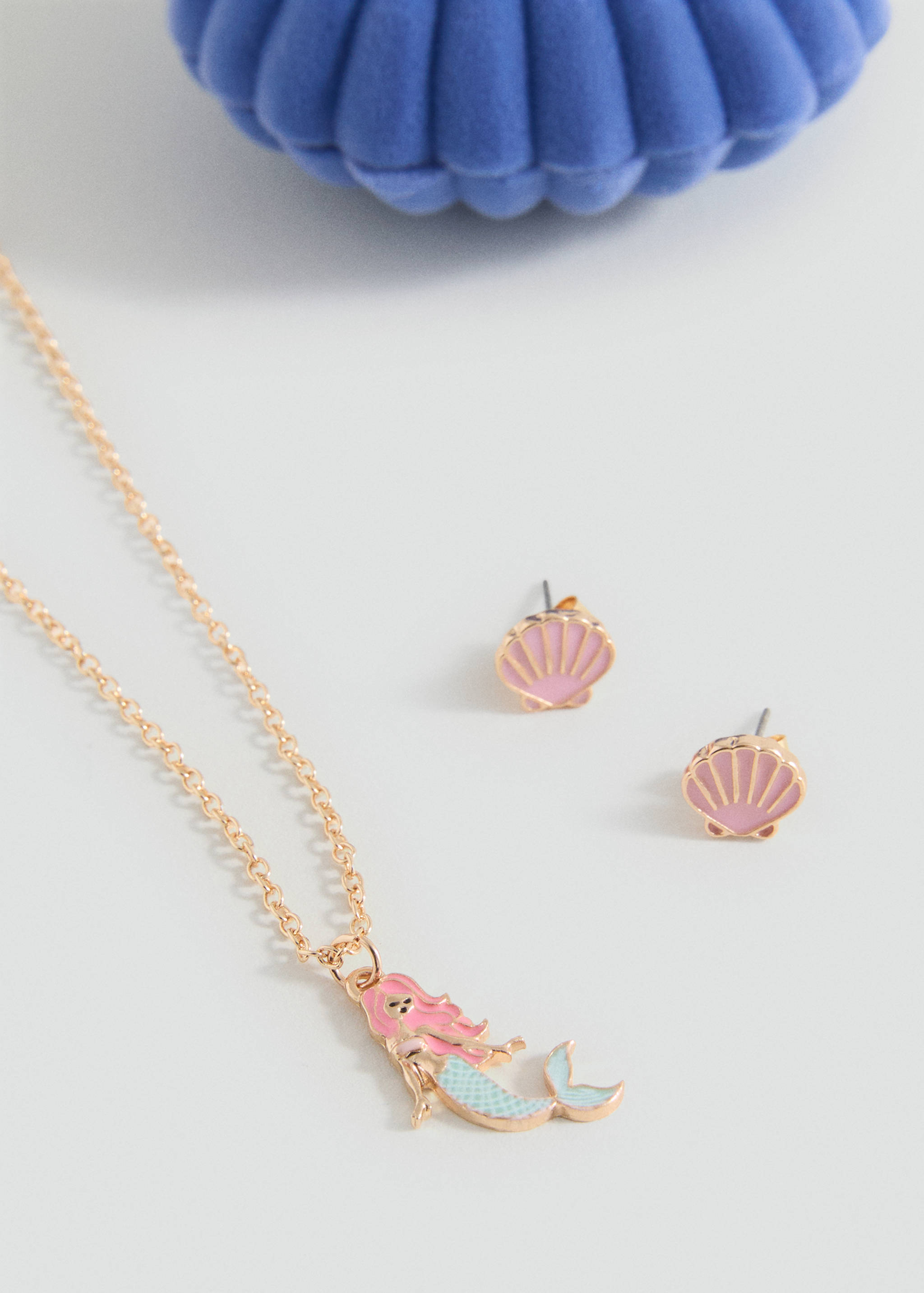 Set aus Halskette und Ohrringen - Detail des Artikels 2