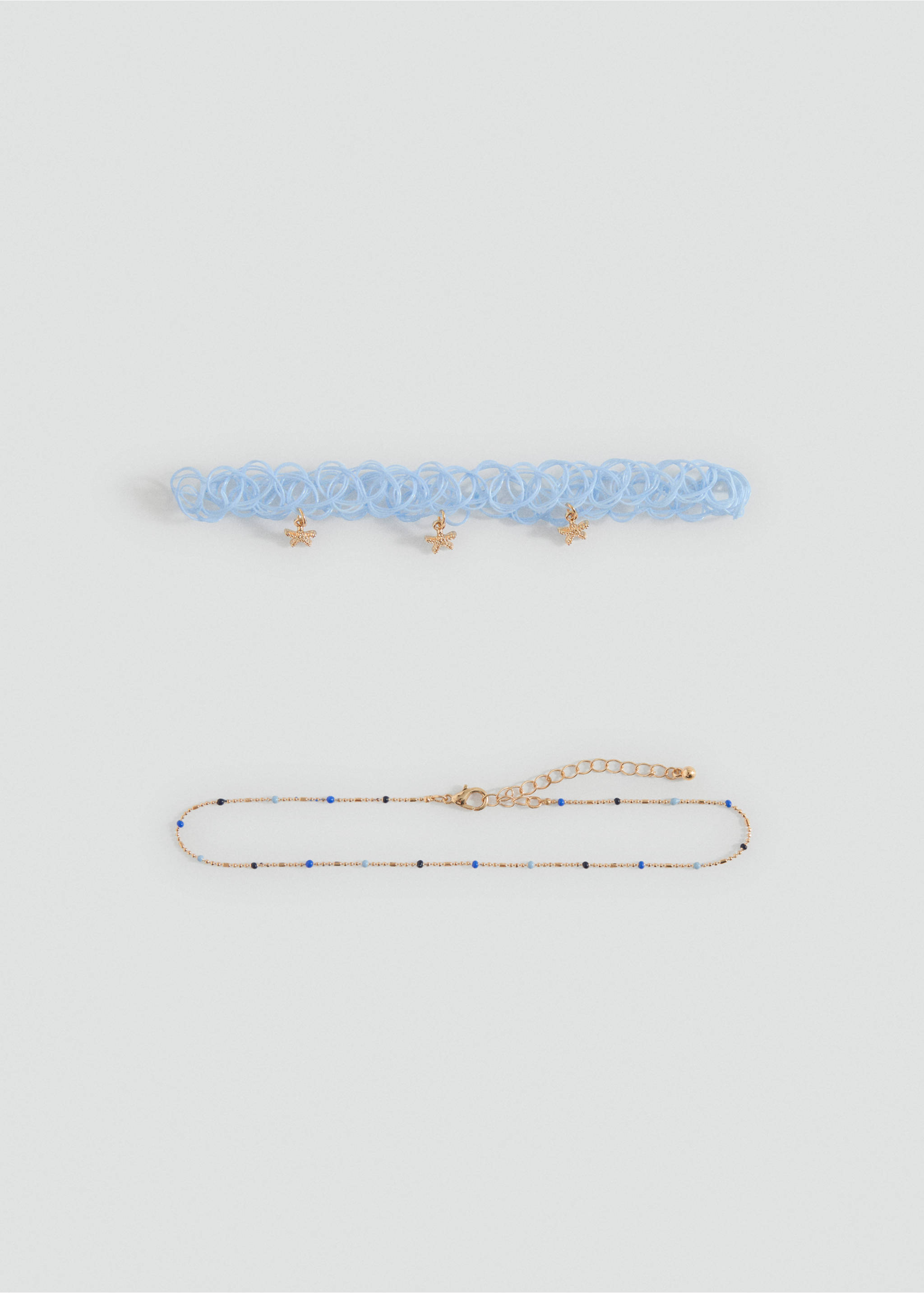 2 pack of necklaces - Article without model, Gold. Ref: 17001171-00.