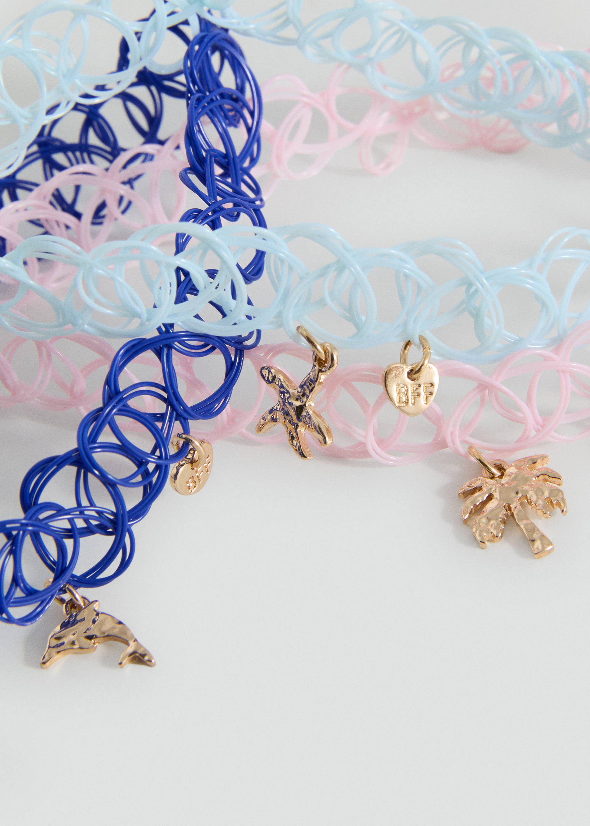 3er-Pack Chokers - Mittlere Ansicht