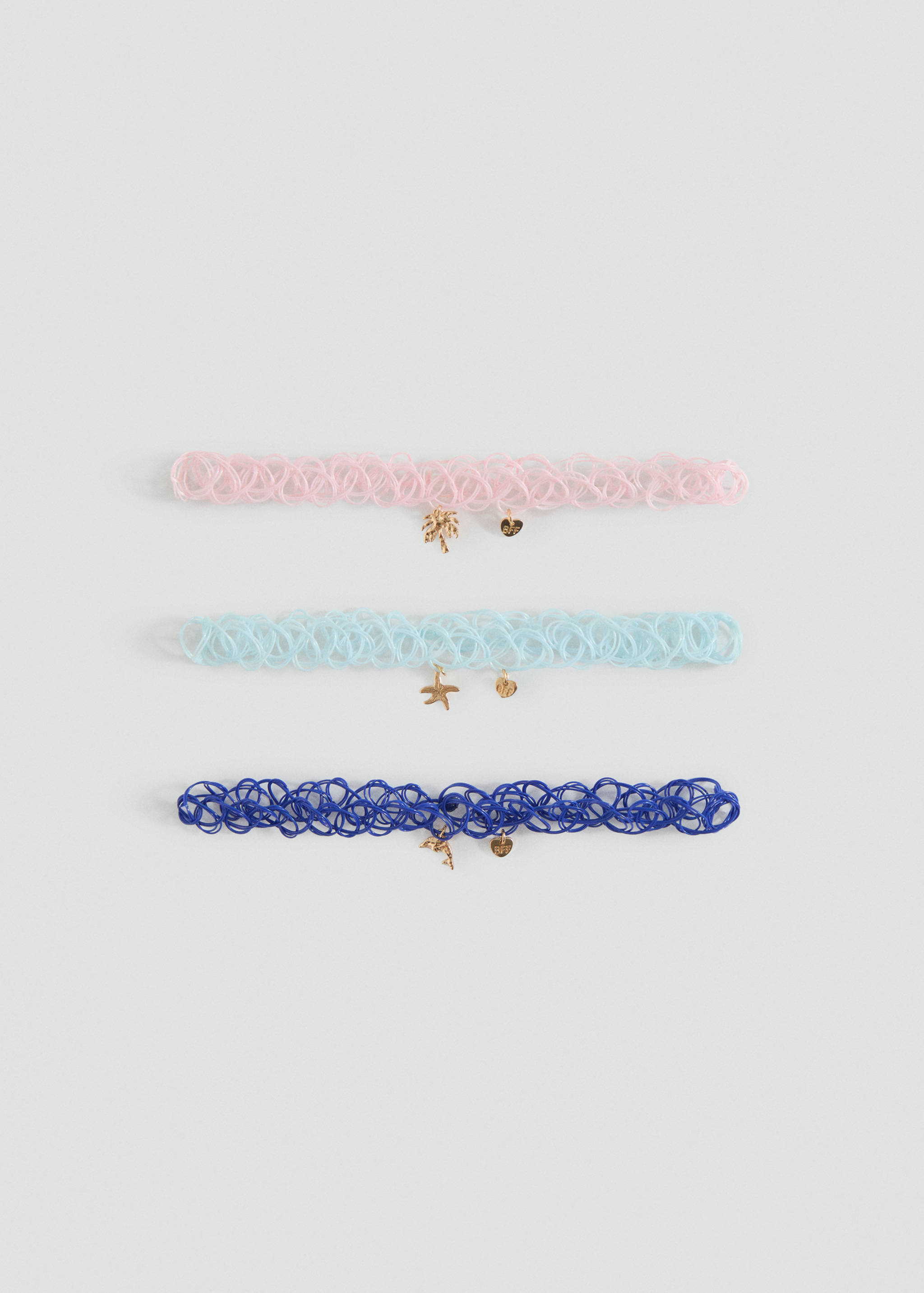 Pack of 3 chokers - Article without model