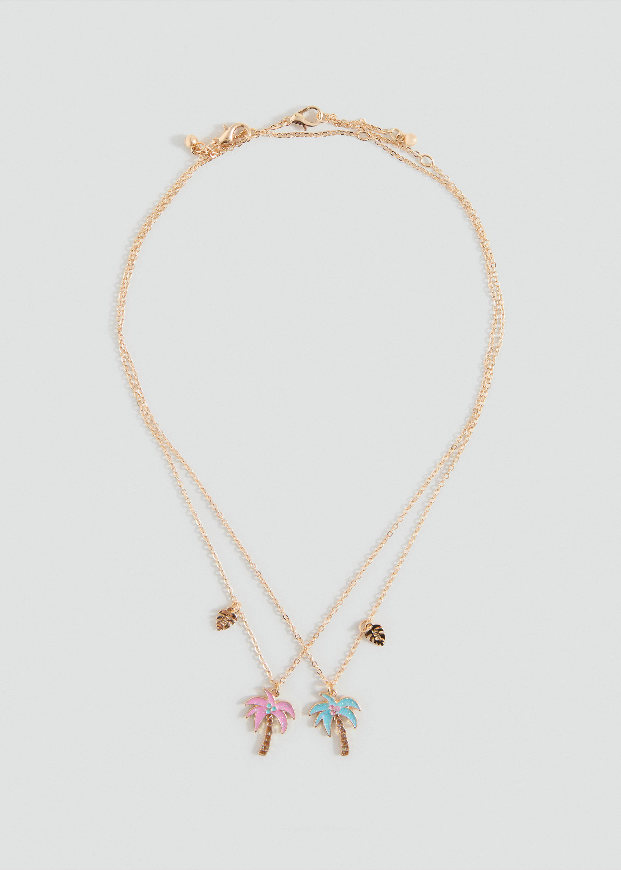 2 pack of necklaces - Article without model, Gold. Ref: 17001173-00.