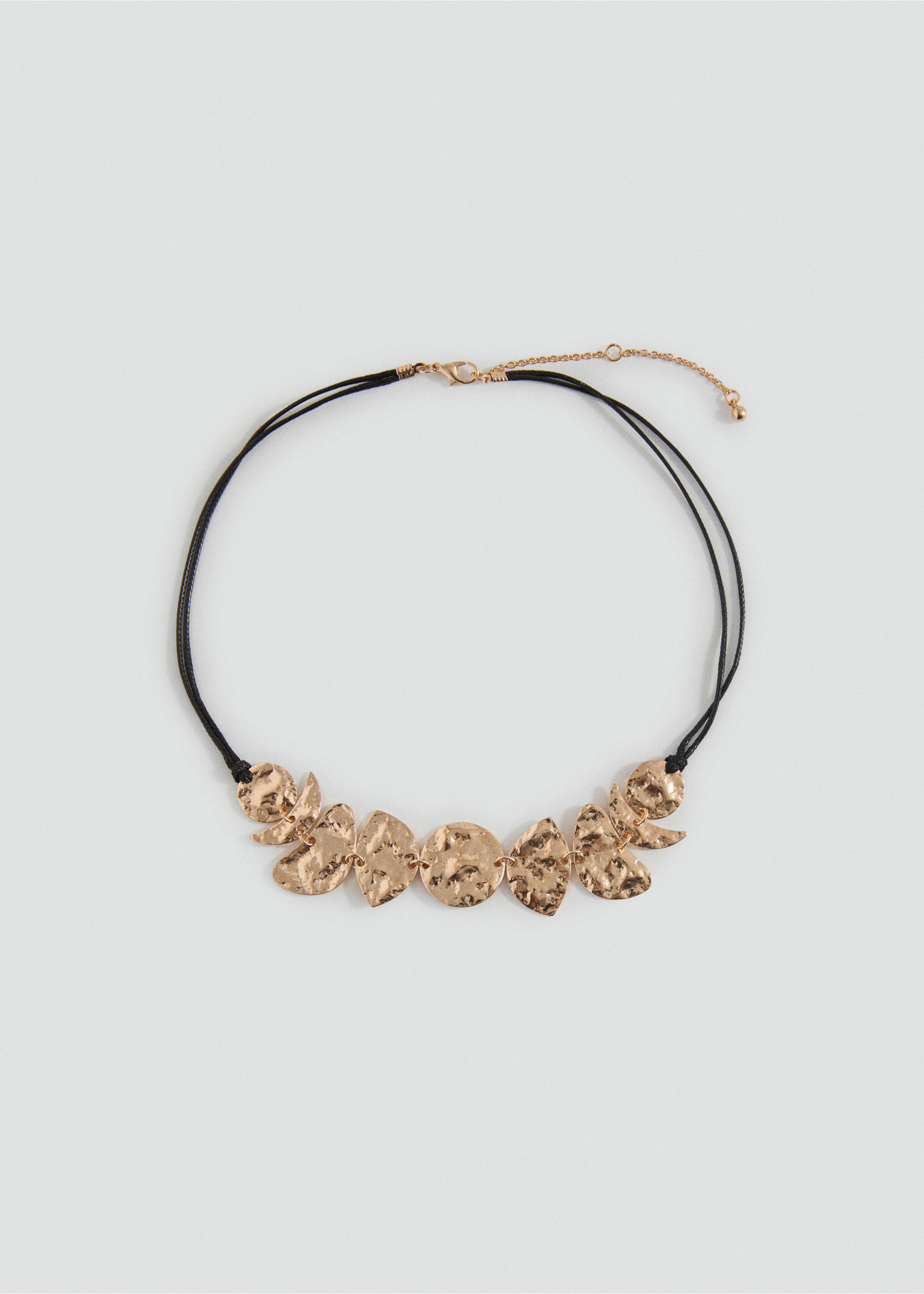 Moon phase necklace - Article without model, Gold. Ref: 17001176-00.