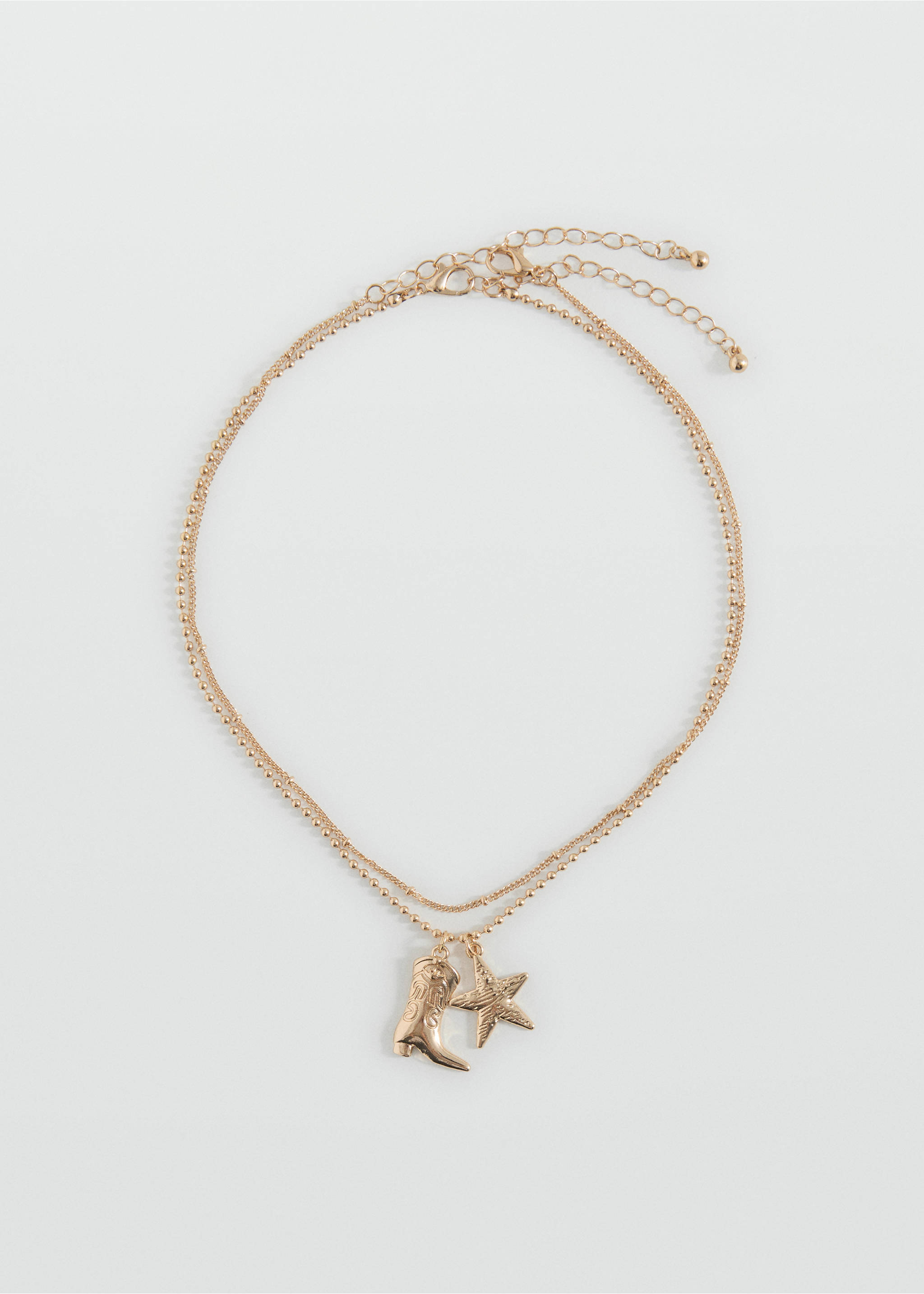 Combined necklace pack - Article without model, Gold. Ref: 17001180-00.