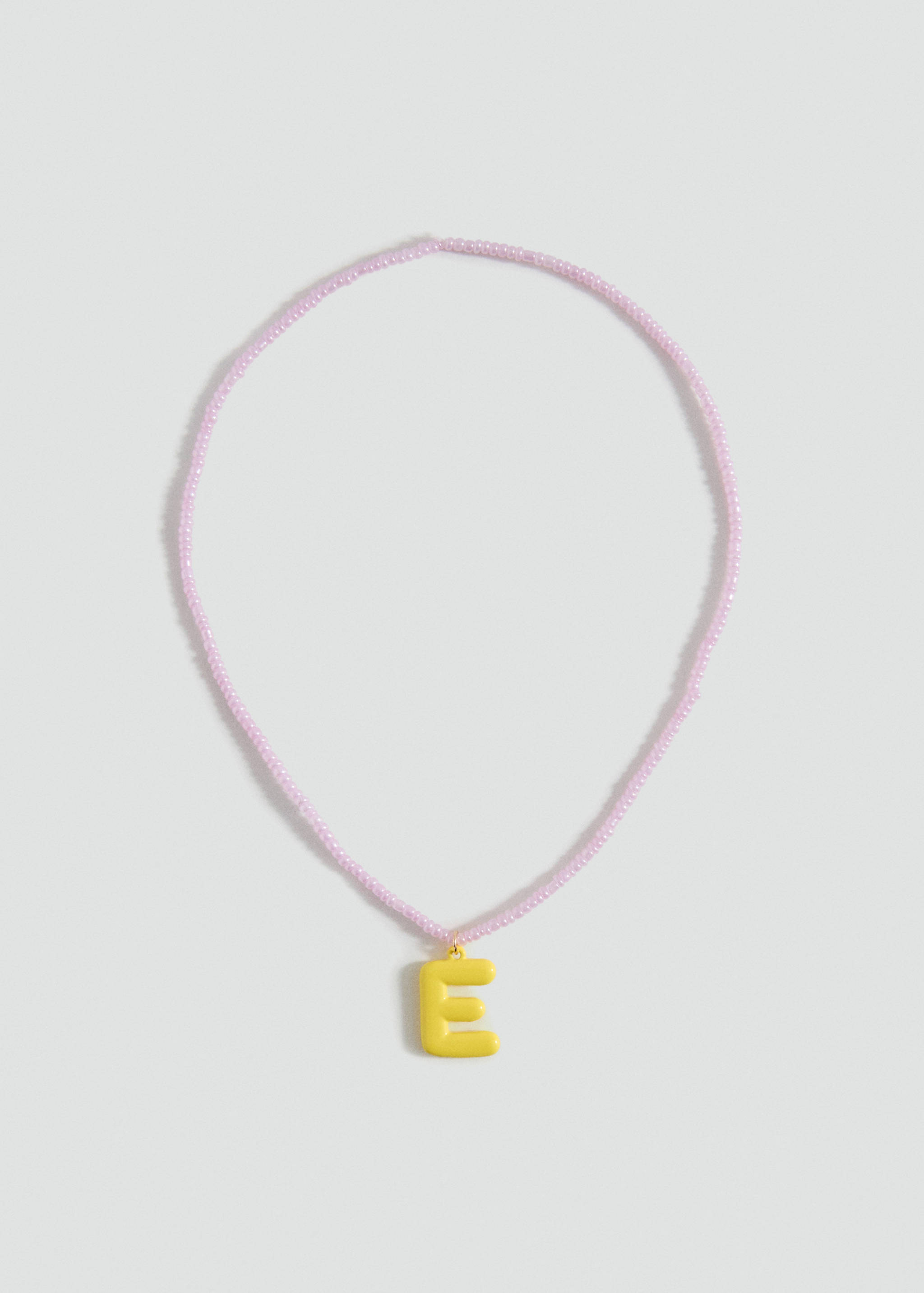 Letters bead necklace - Article without model