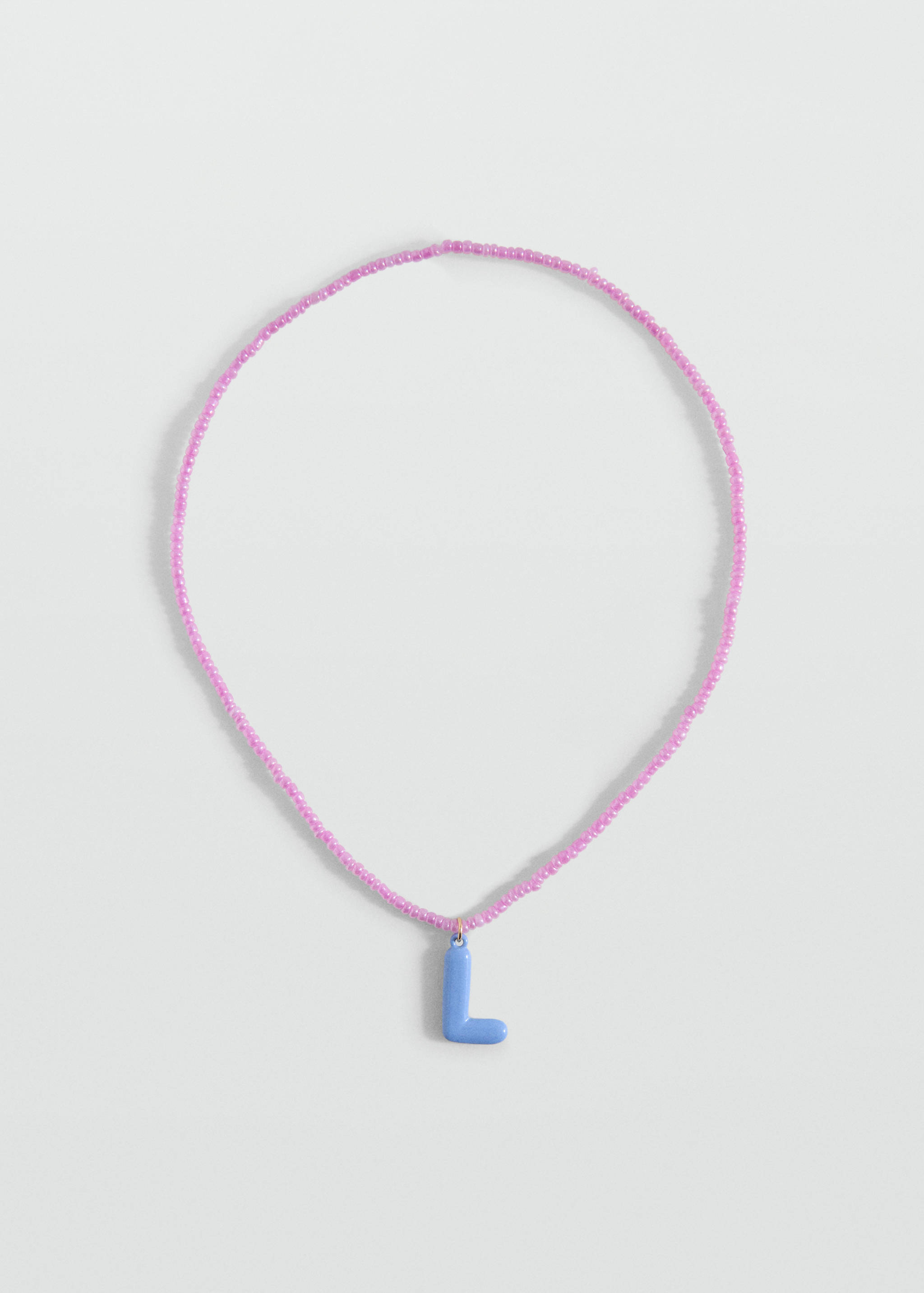 Letters bead necklace - Article without model