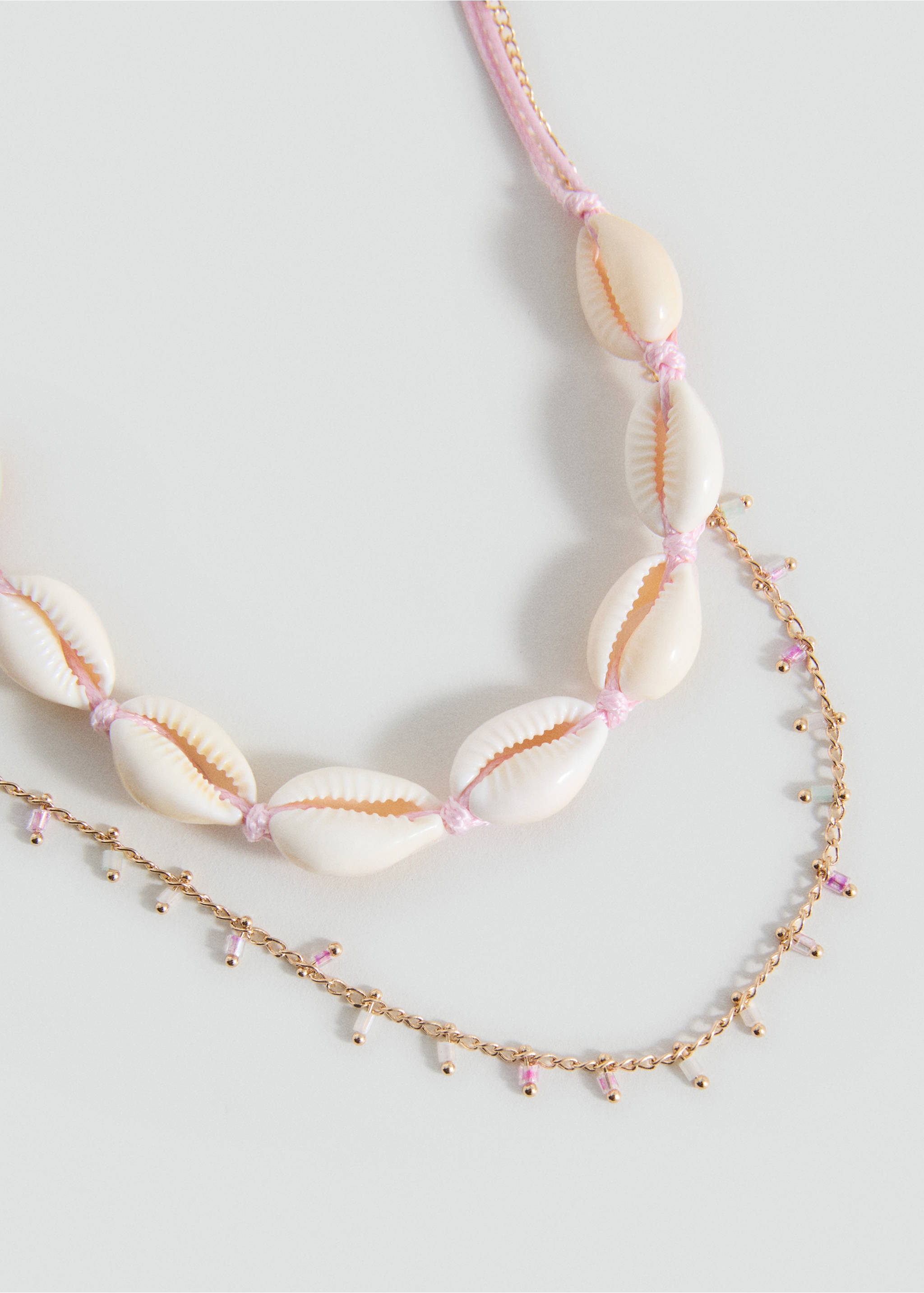 2 pack of necklaces - Medium plane, Sand. Ref: 17001201-00.
