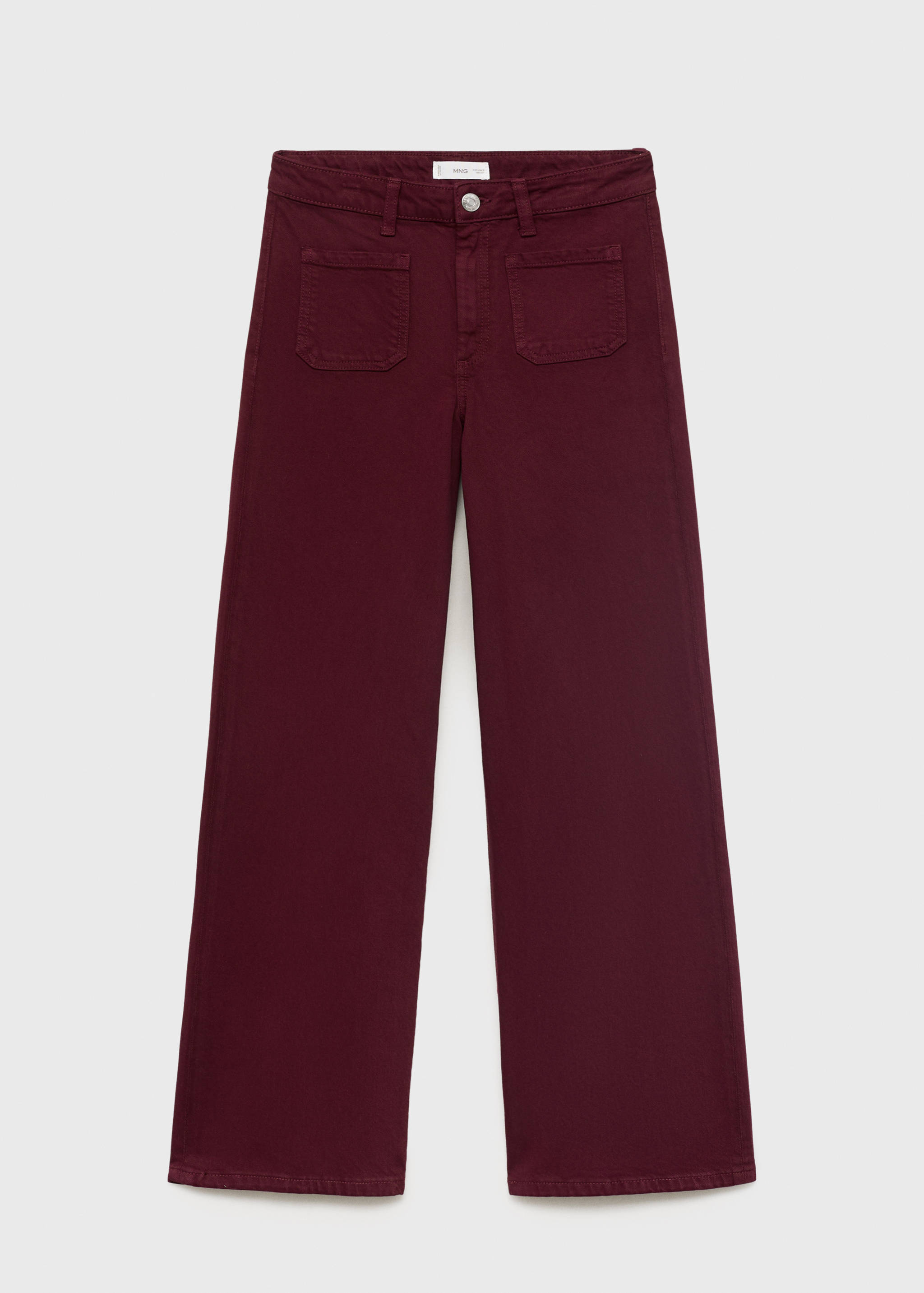 Jeans culotte mid-waist comfort - Article without model