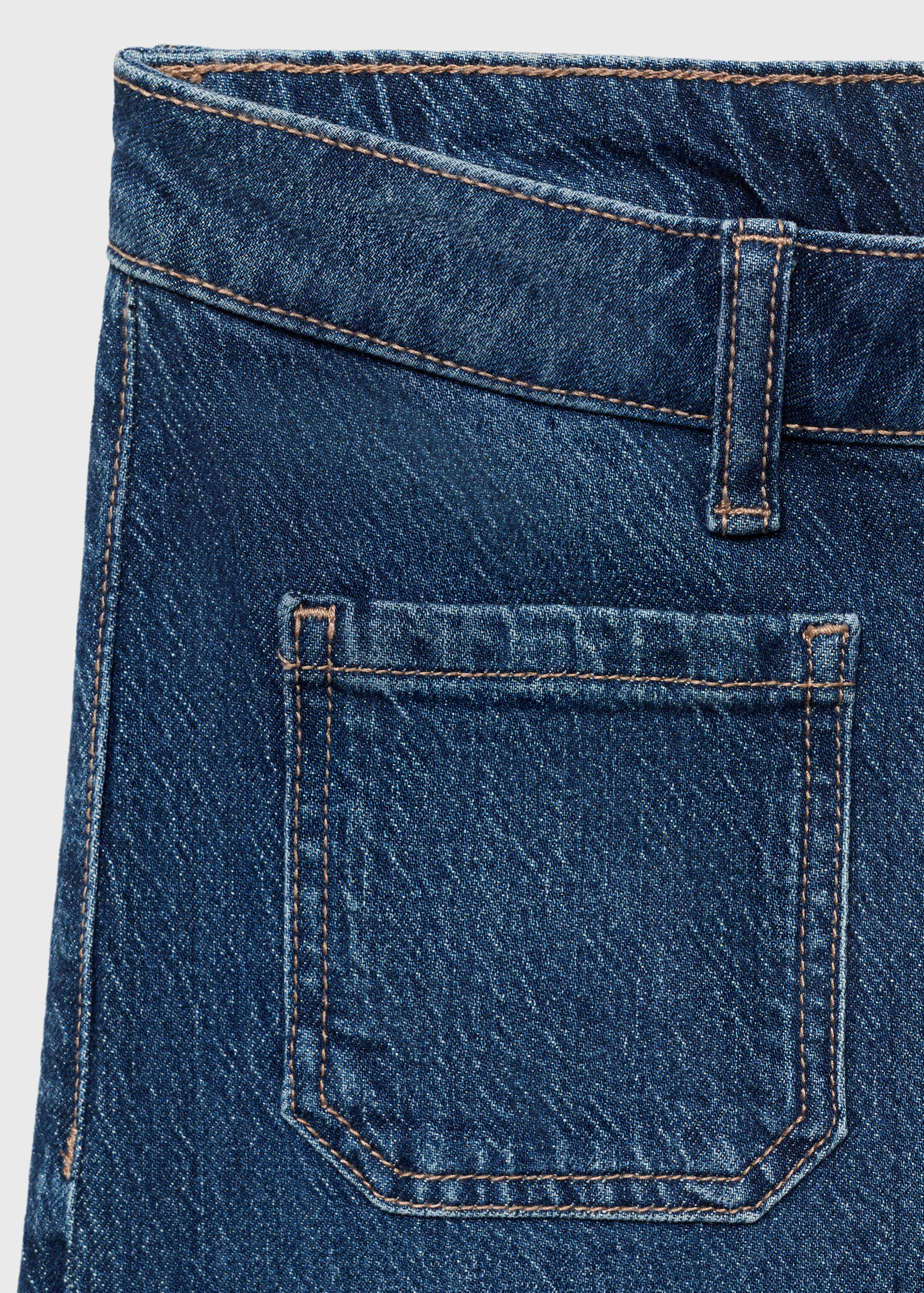 Jeans culotte mid-waist comfort - Details of the article 0