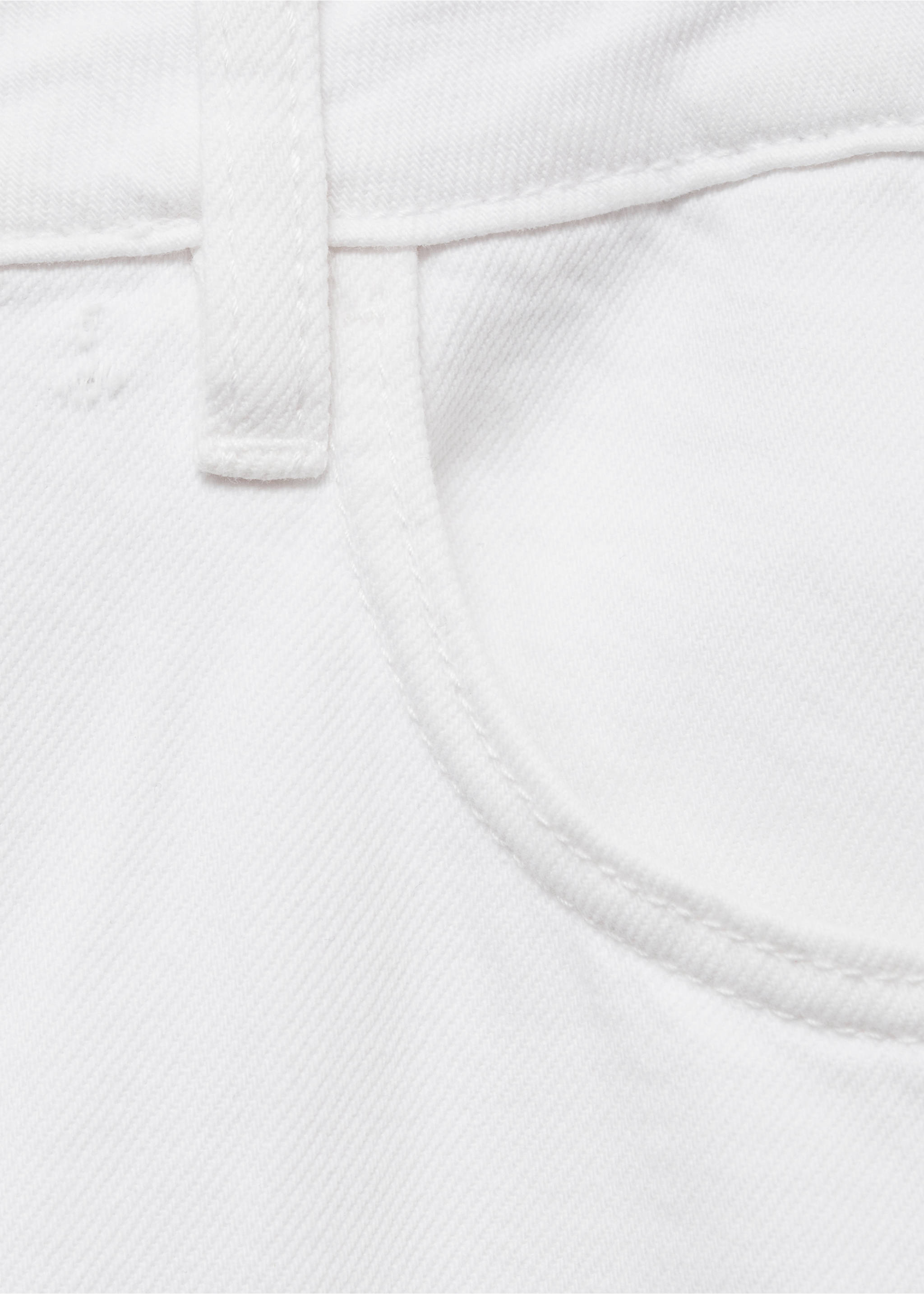 Danila high-waisted wide leg jeans - Details of the article 0, White. Ref: 17001206-00.