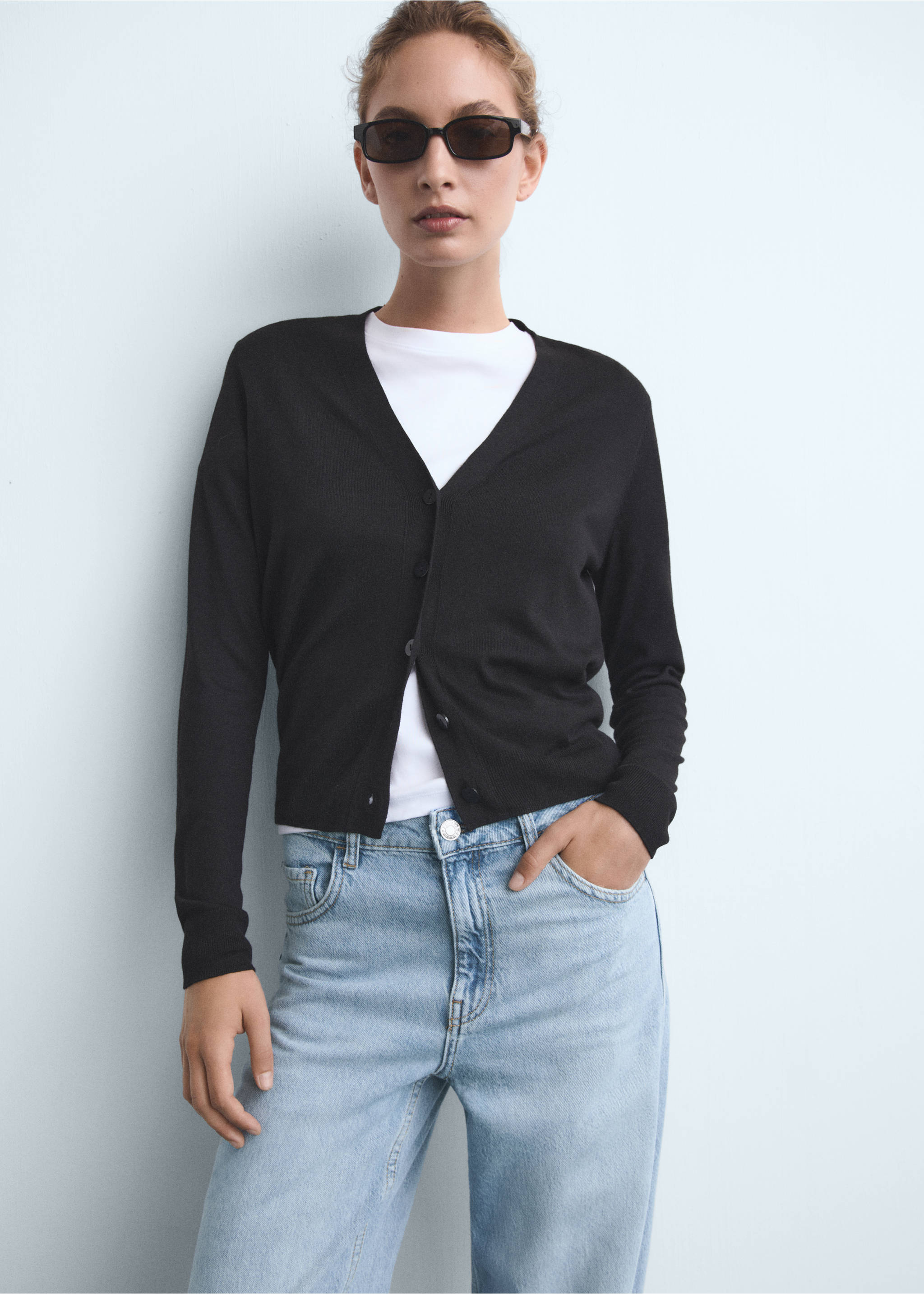 Jean Danila large taille haute - Détail de l'article 1, Bleu moyen. Ref: 17001207-00.