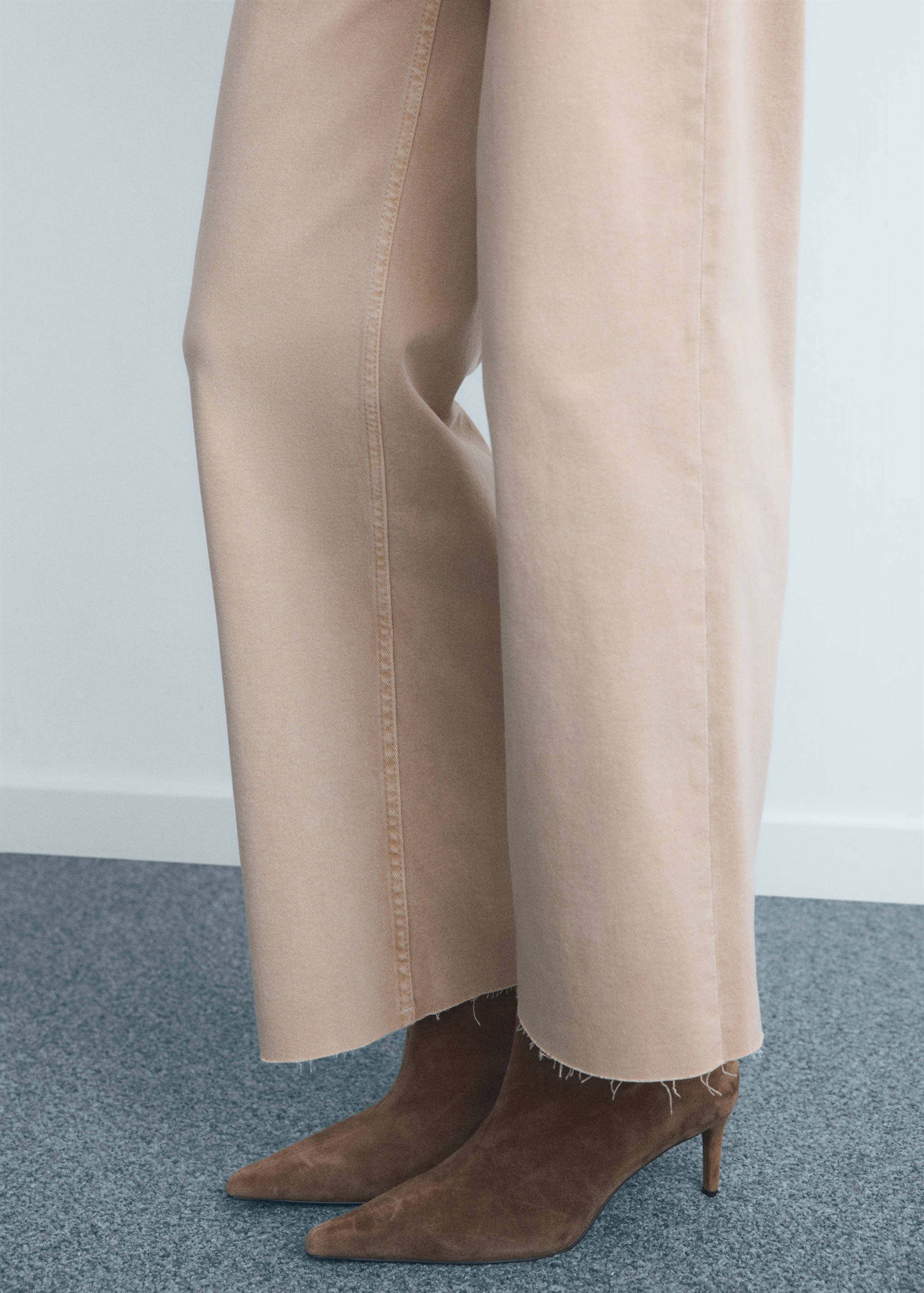 Jean style jupe-culotte Catherin taille haute - Détail de l'article 6