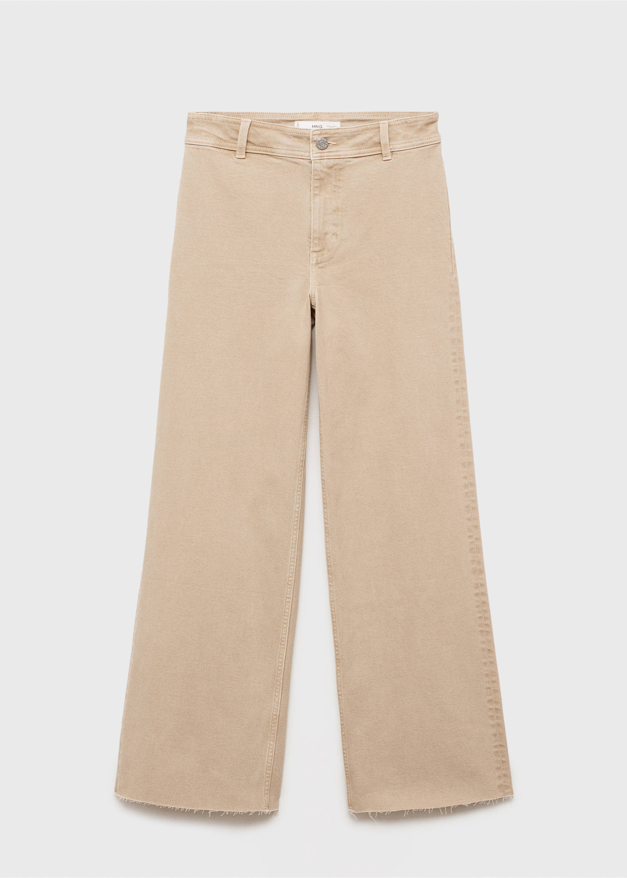 Catherin culotte high-rise jeans - Article without model, Sand. Ref: 17001210-00.