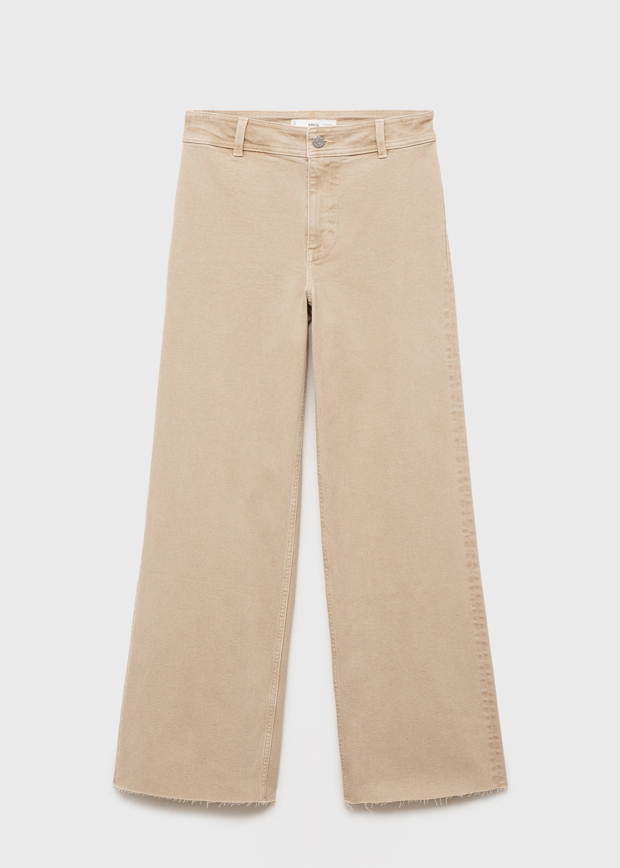 Jean style jupe-culotte Catherin taille haute - Article sans modèle