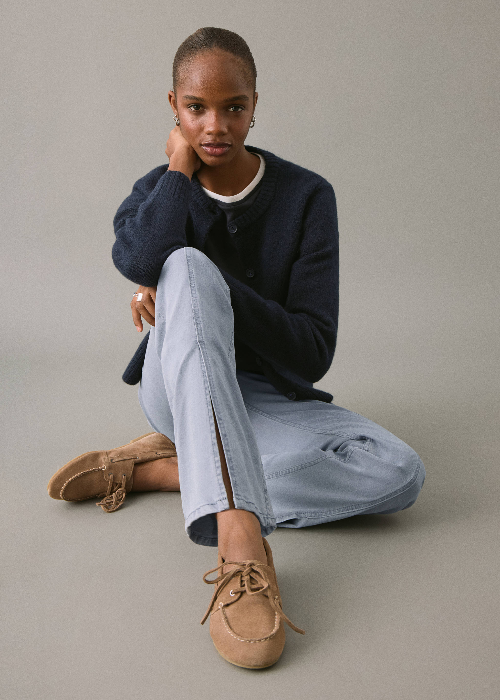 Flared jeans met split - Detail van het artikel 1