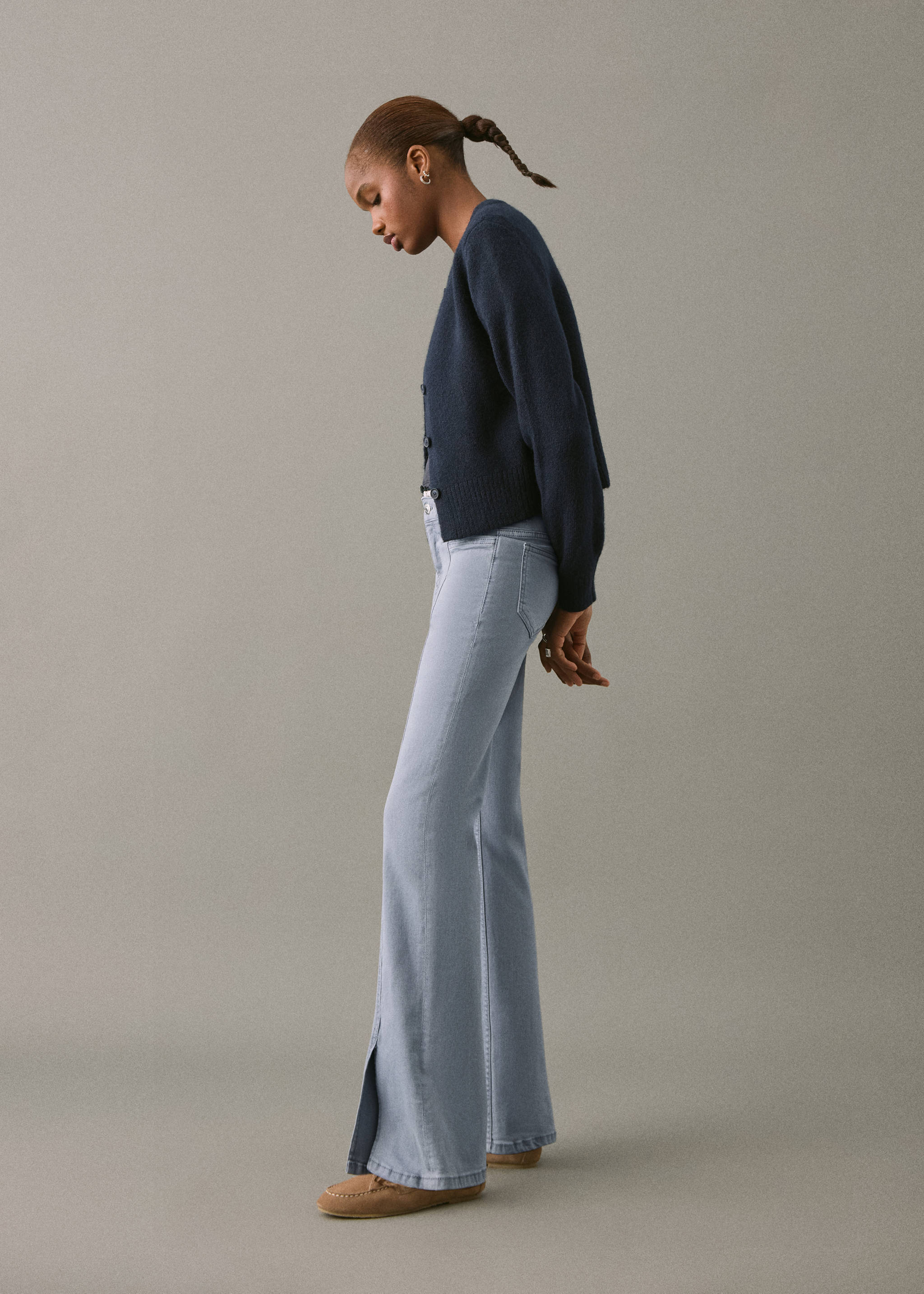 Flared jeans met split - Detail van het artikel 2