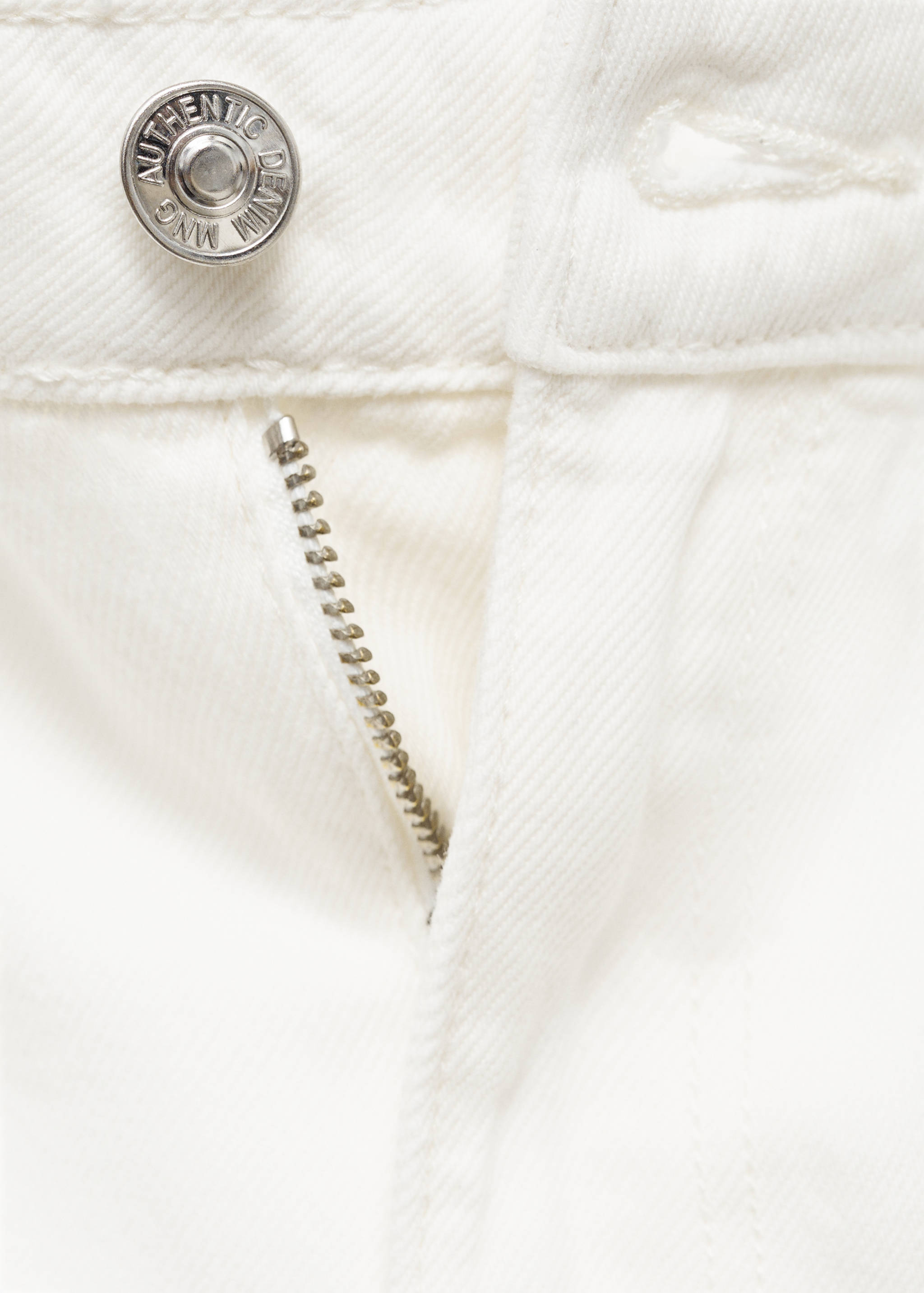 Ripped straight-fit jeans - Details of the article 8