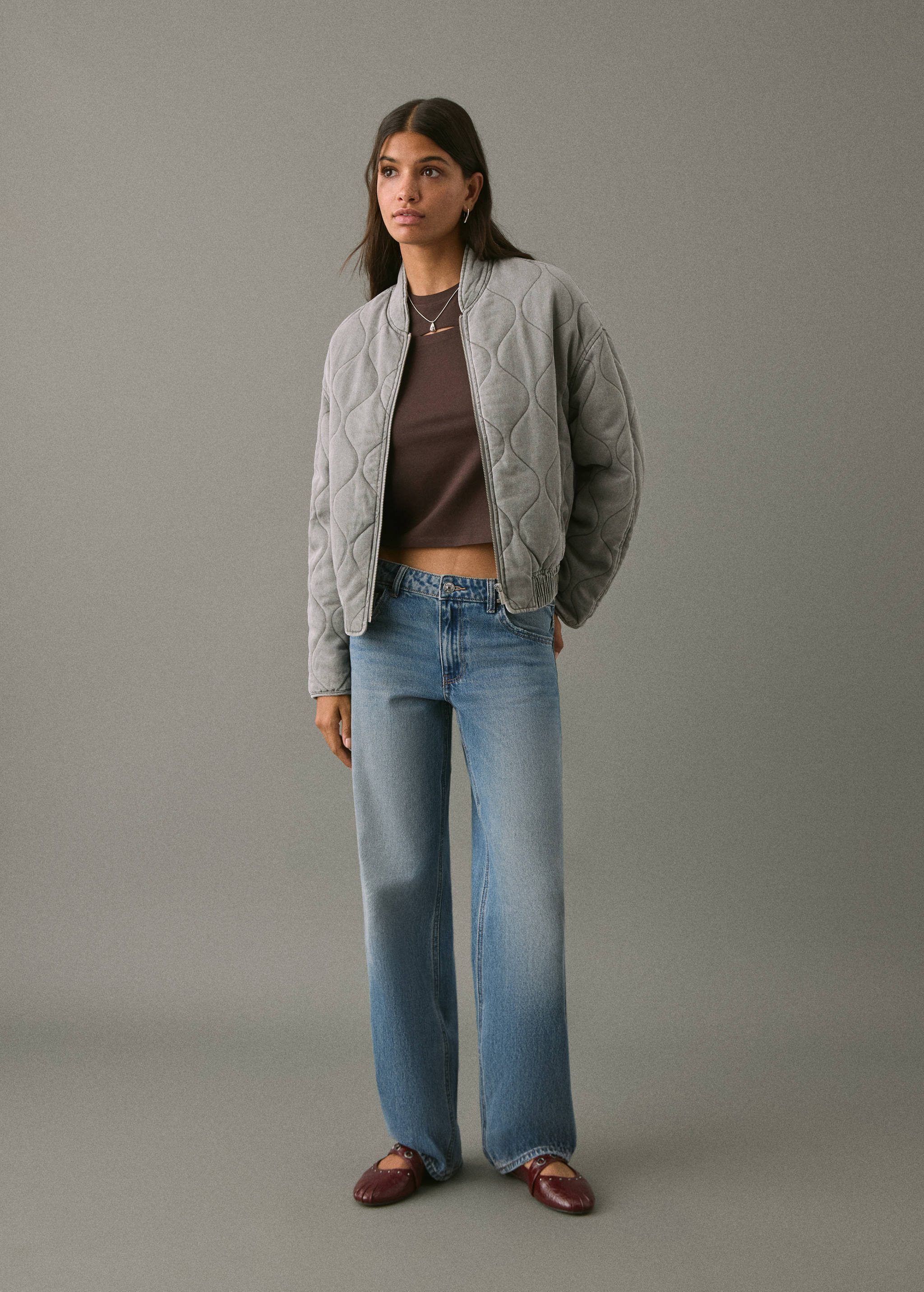 Jeans straight fit - Plano general