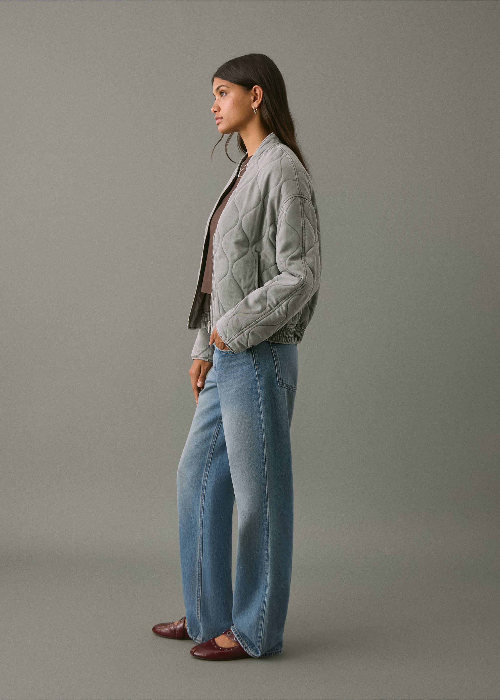 Straight fit jeans - Medium plane, Medium Vintage Blue. Ref: 17001218-00.