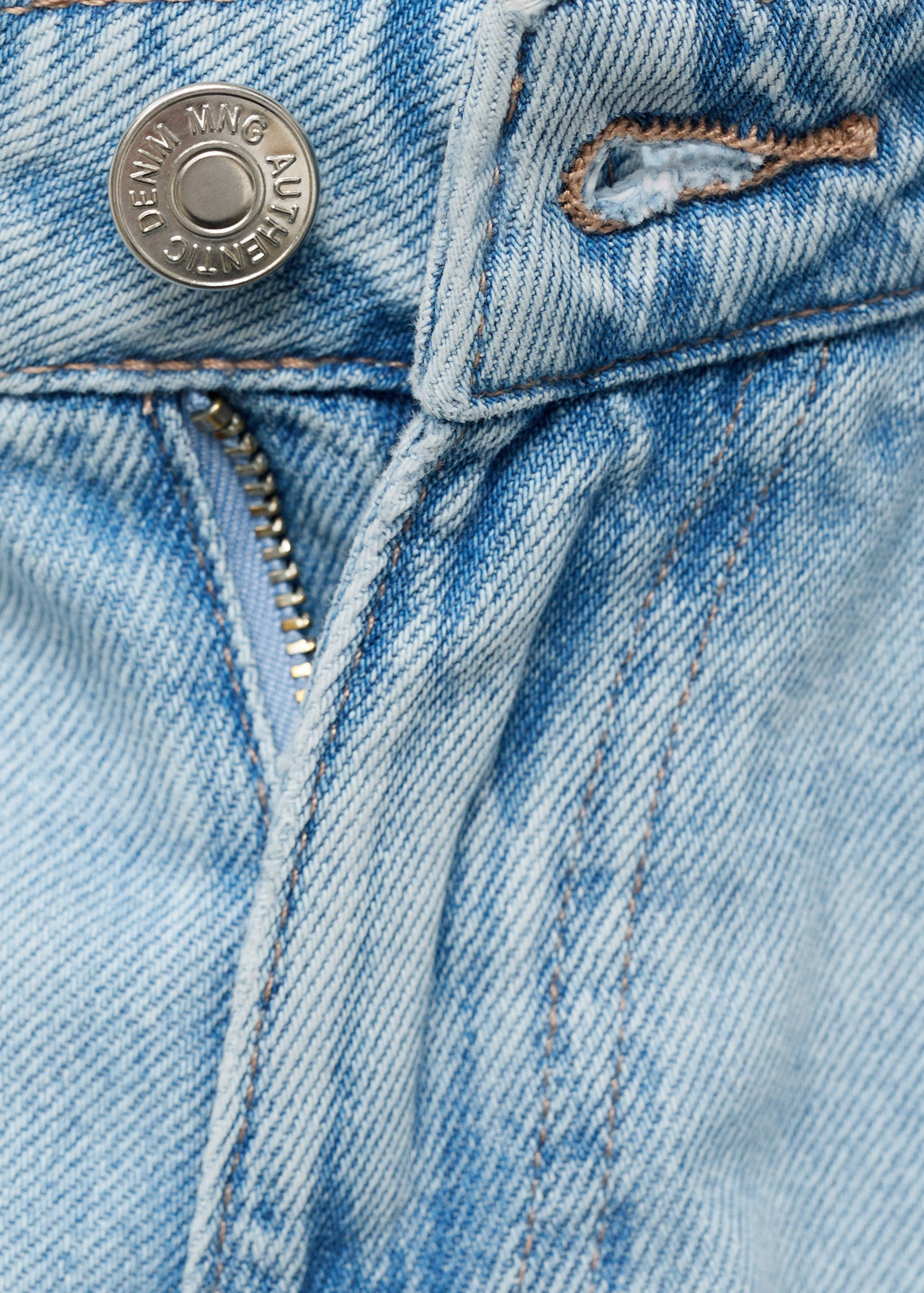Wide leg jeans with seam detail - Details of the article 8