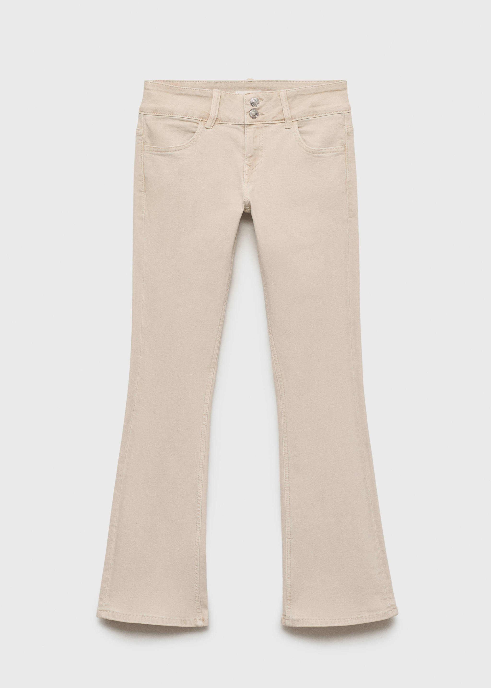 Low-waist flared jeans - Artikel zonder model