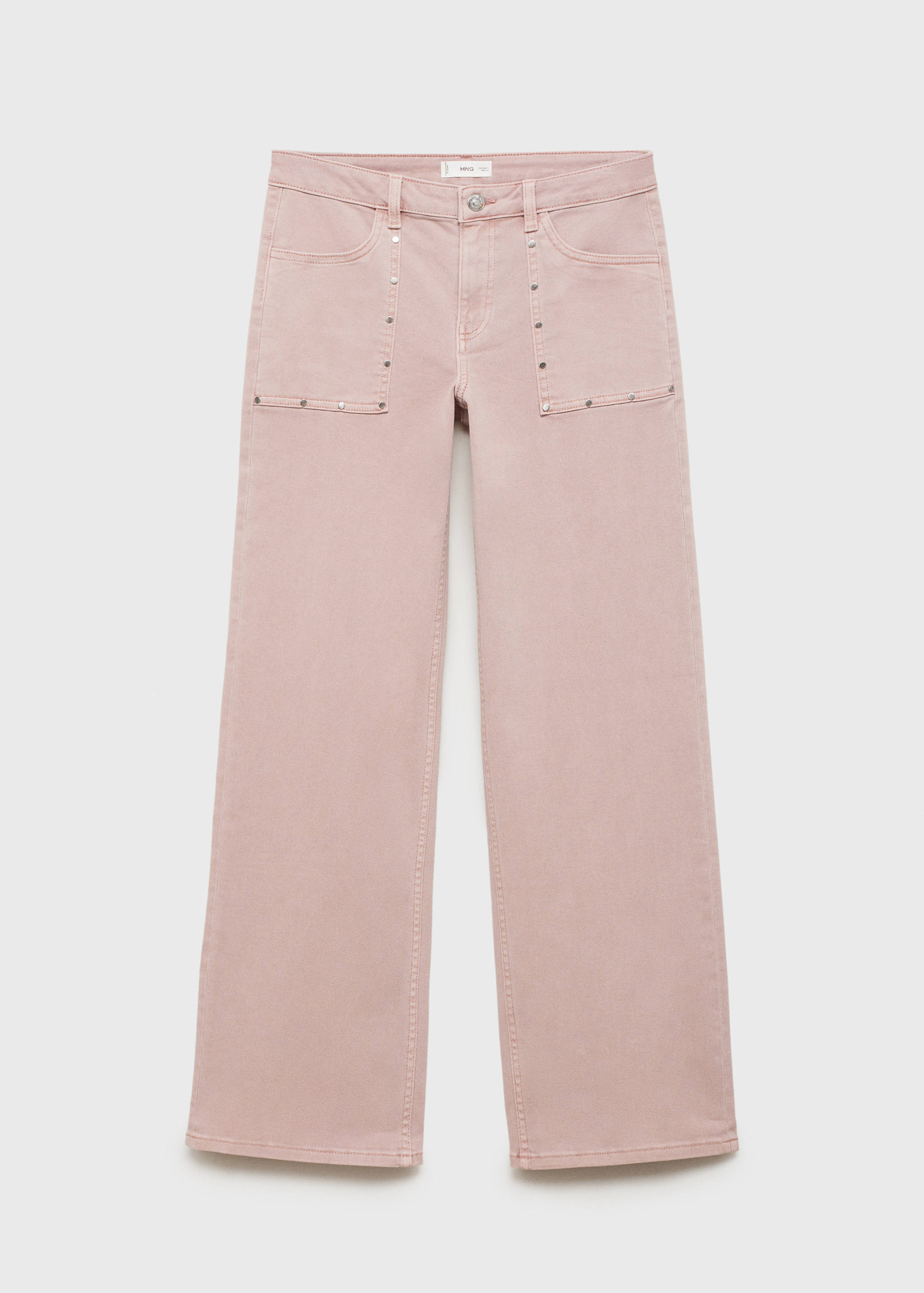 Studded culotte jeans - Article without model