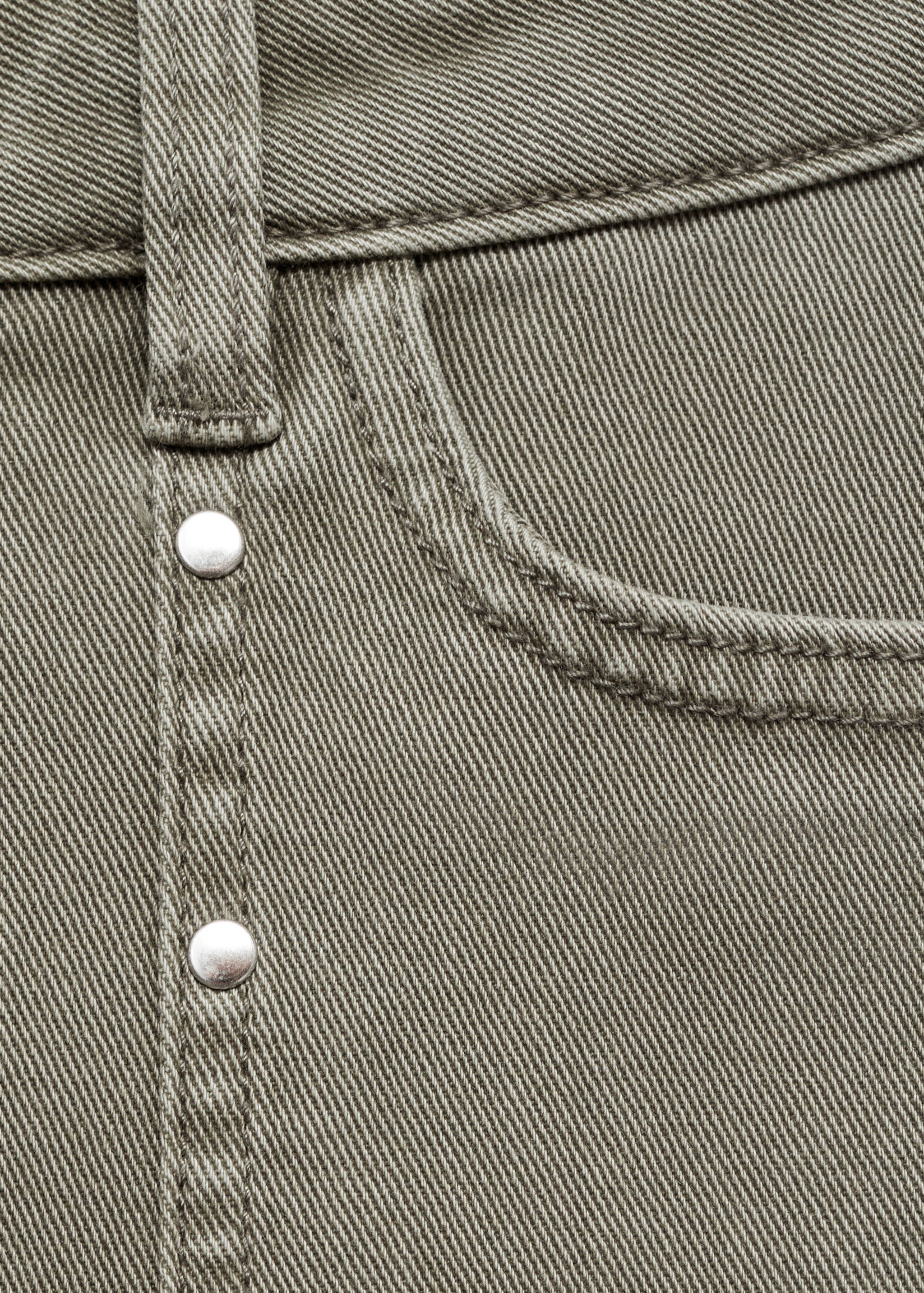 Studded culotte jeans - Details of the article 0
