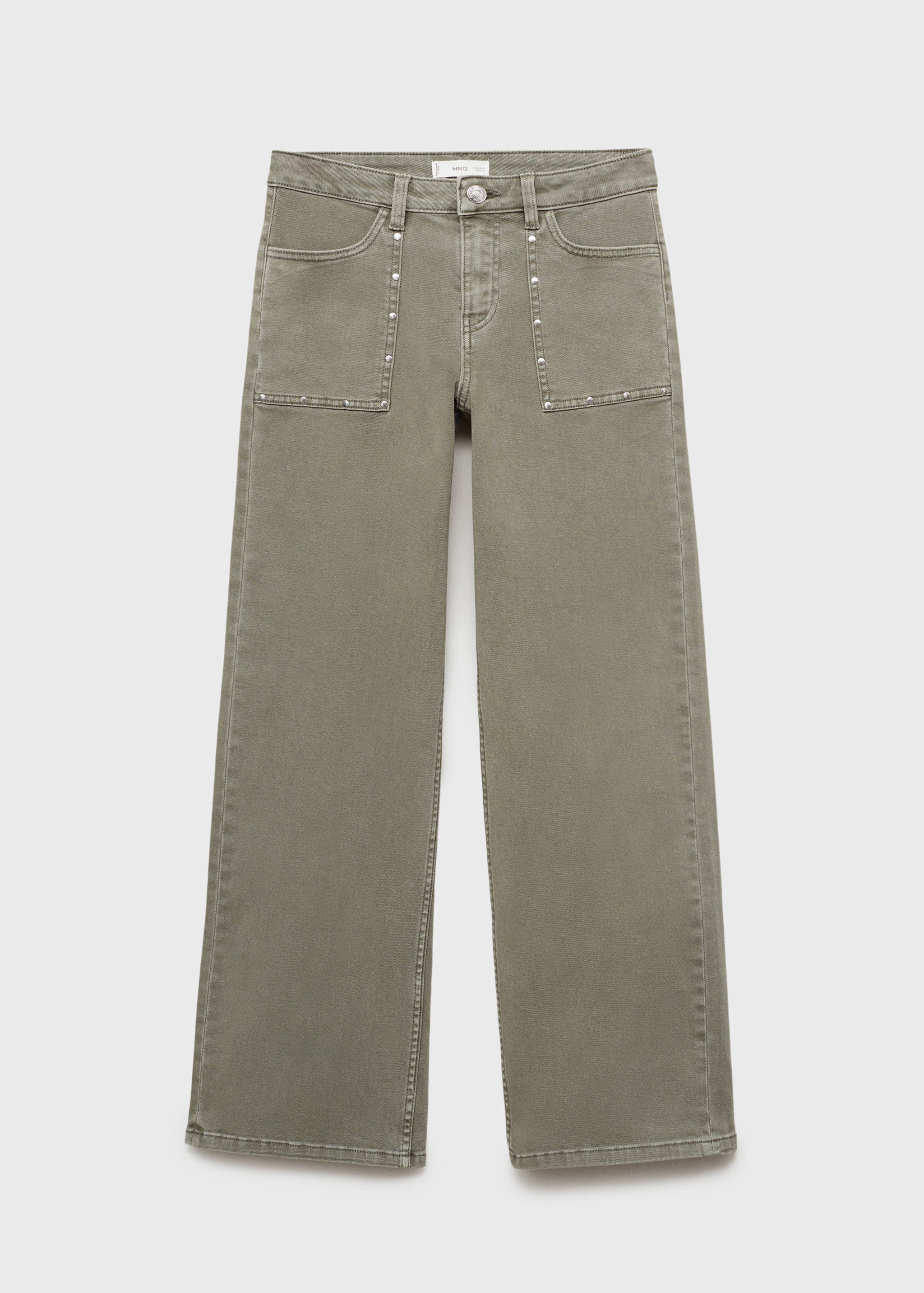 Studded culotte jeans - Article without model