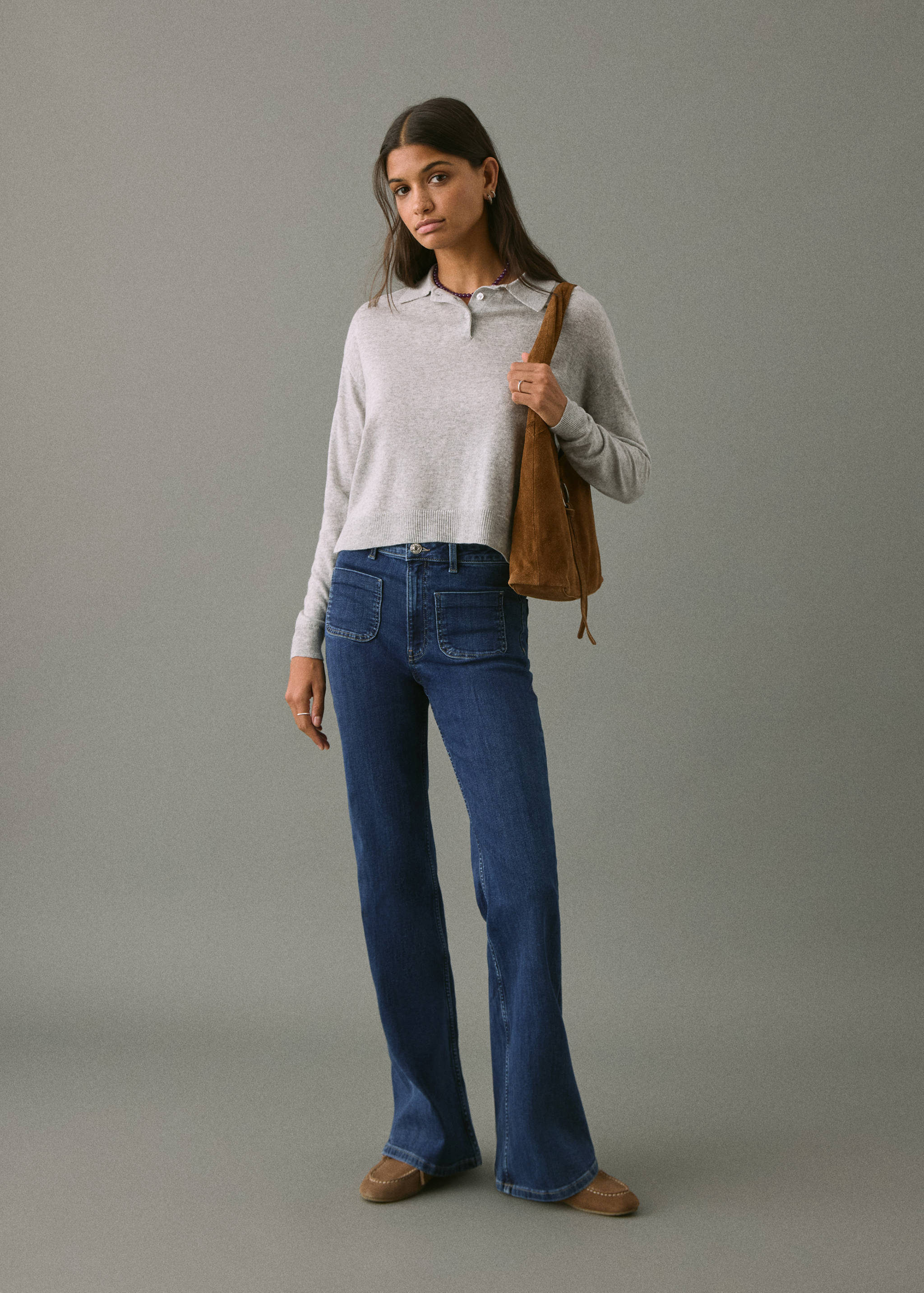 Jeans Flare acampanados - Plano general