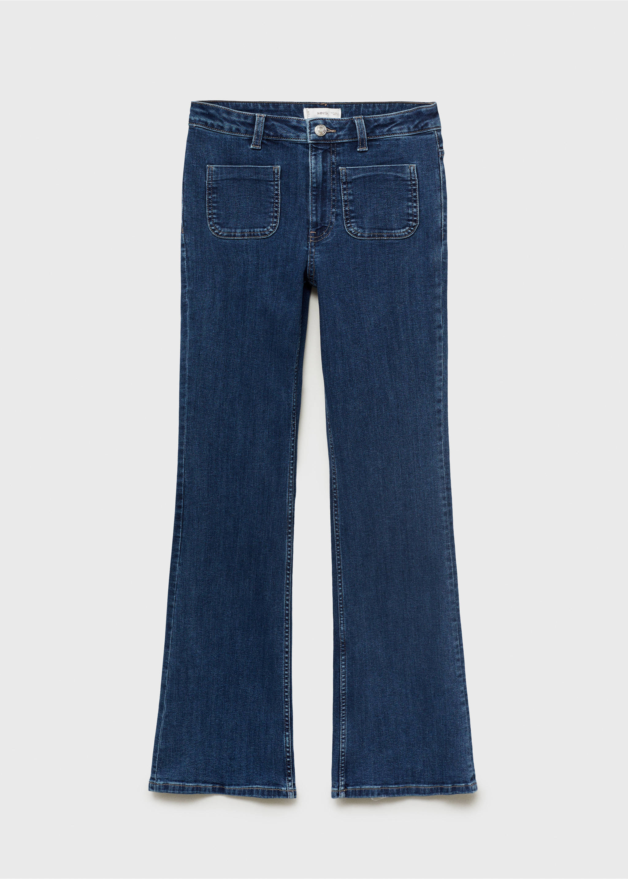 Jeans Flare acampanados - Artículo sin modelo, Azul oscuro. Ref: 17001233-00.