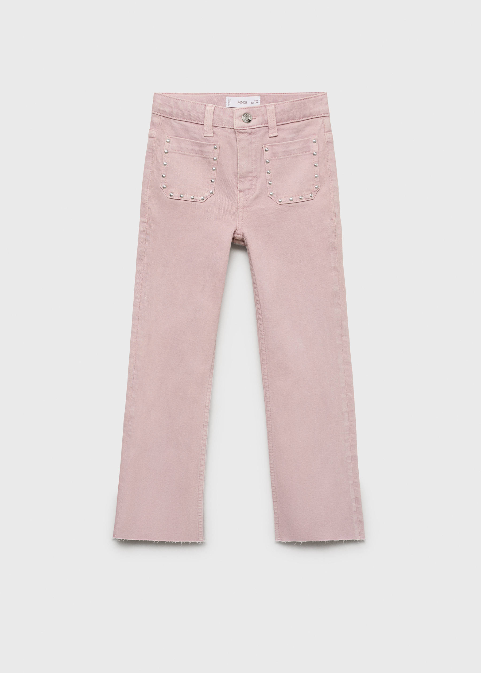 Flared jeans with studs - Article without model