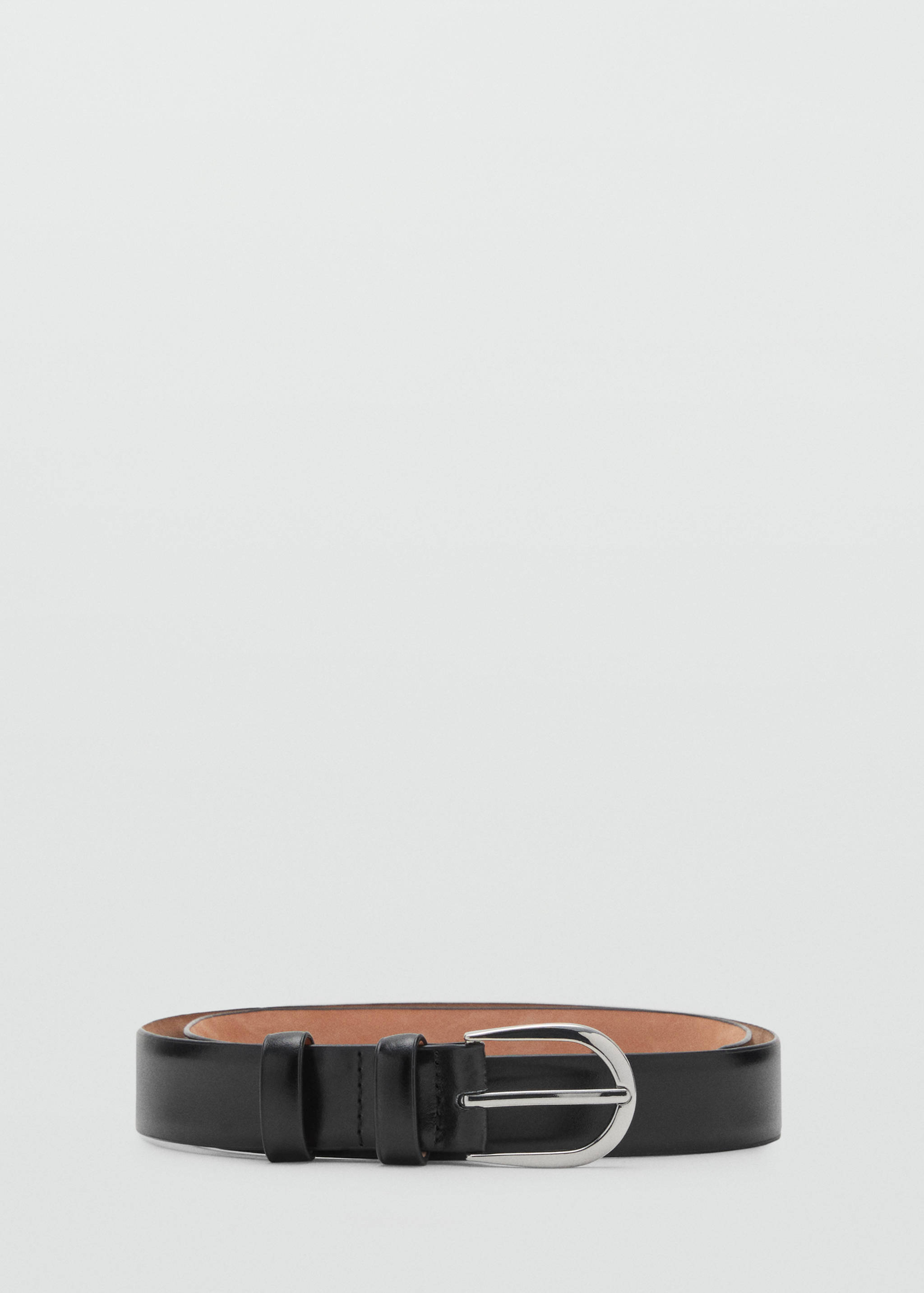 Buckle leather belt - Article without model