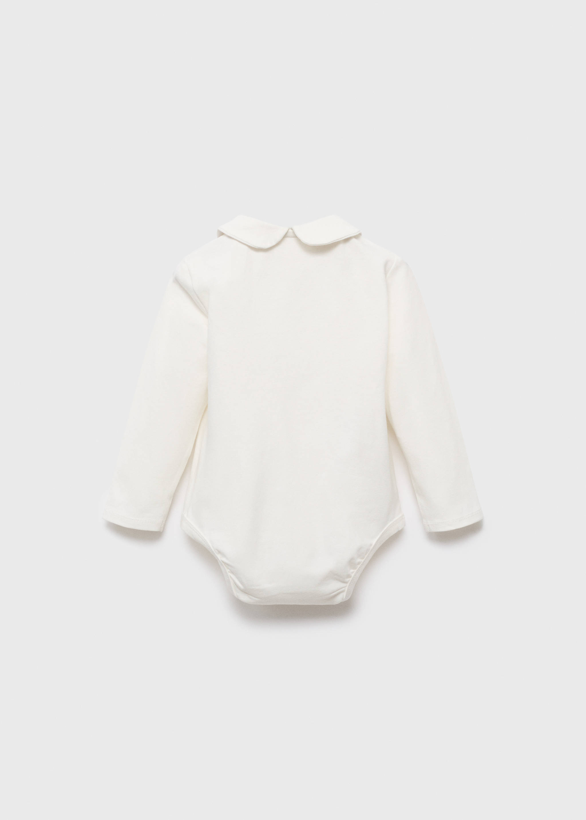 Polo-neck body with pocket - Reverse of the article