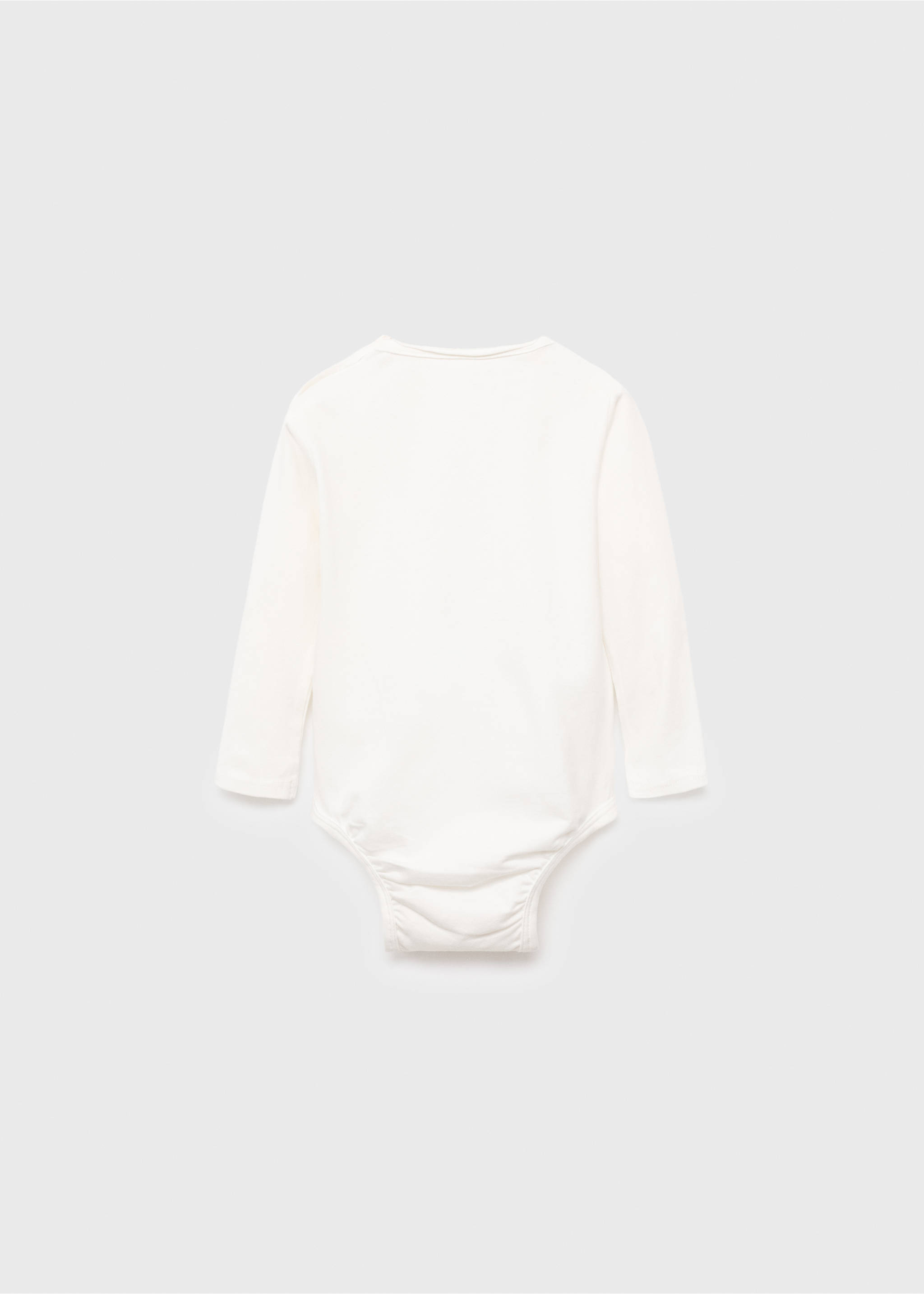 Cotton body pocket - Reverse of the article, Off White. Ref: 17001256-00.