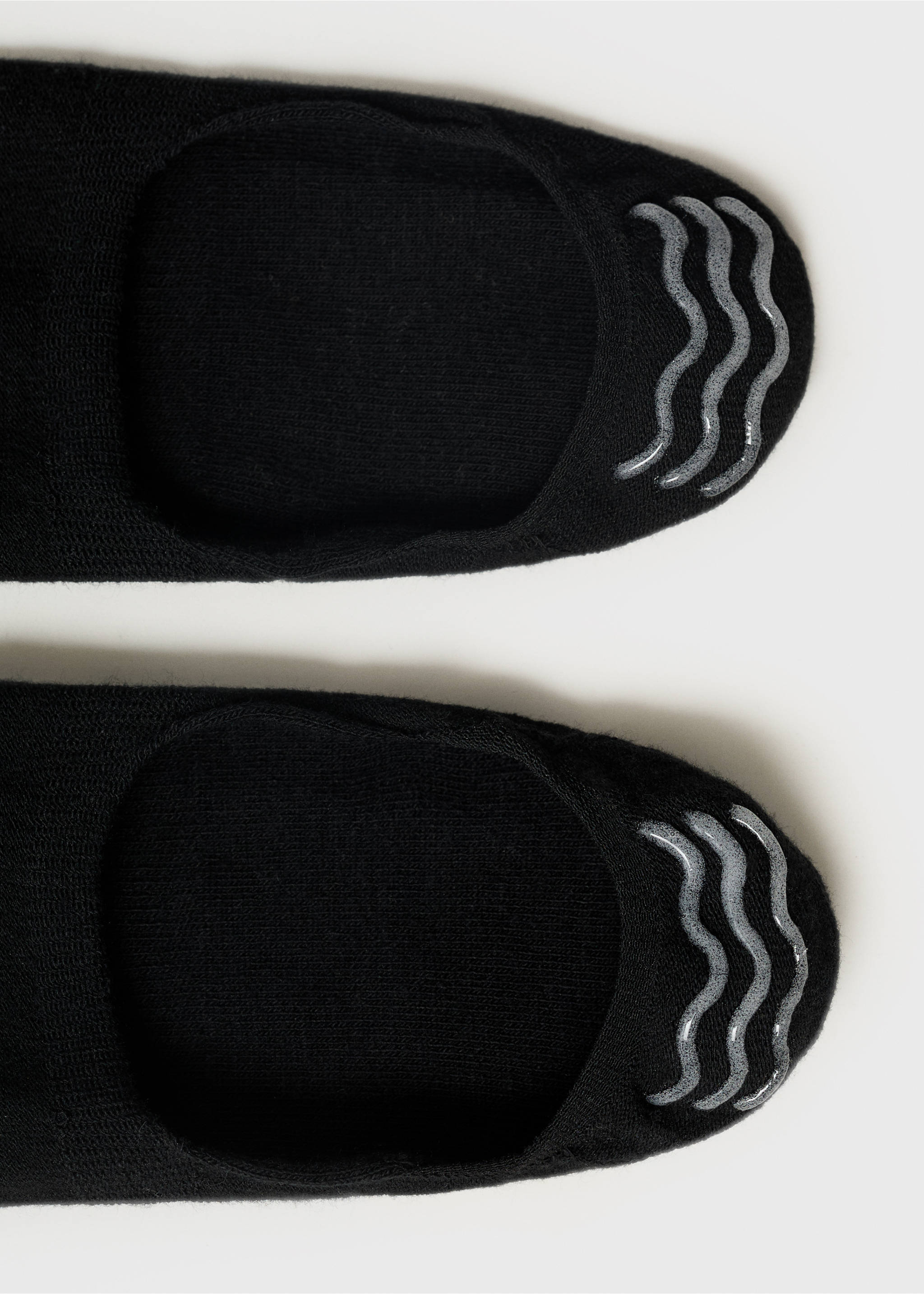 3-pack of invisible socks - Details of the article 0, Black. Ref: 17001261-00.