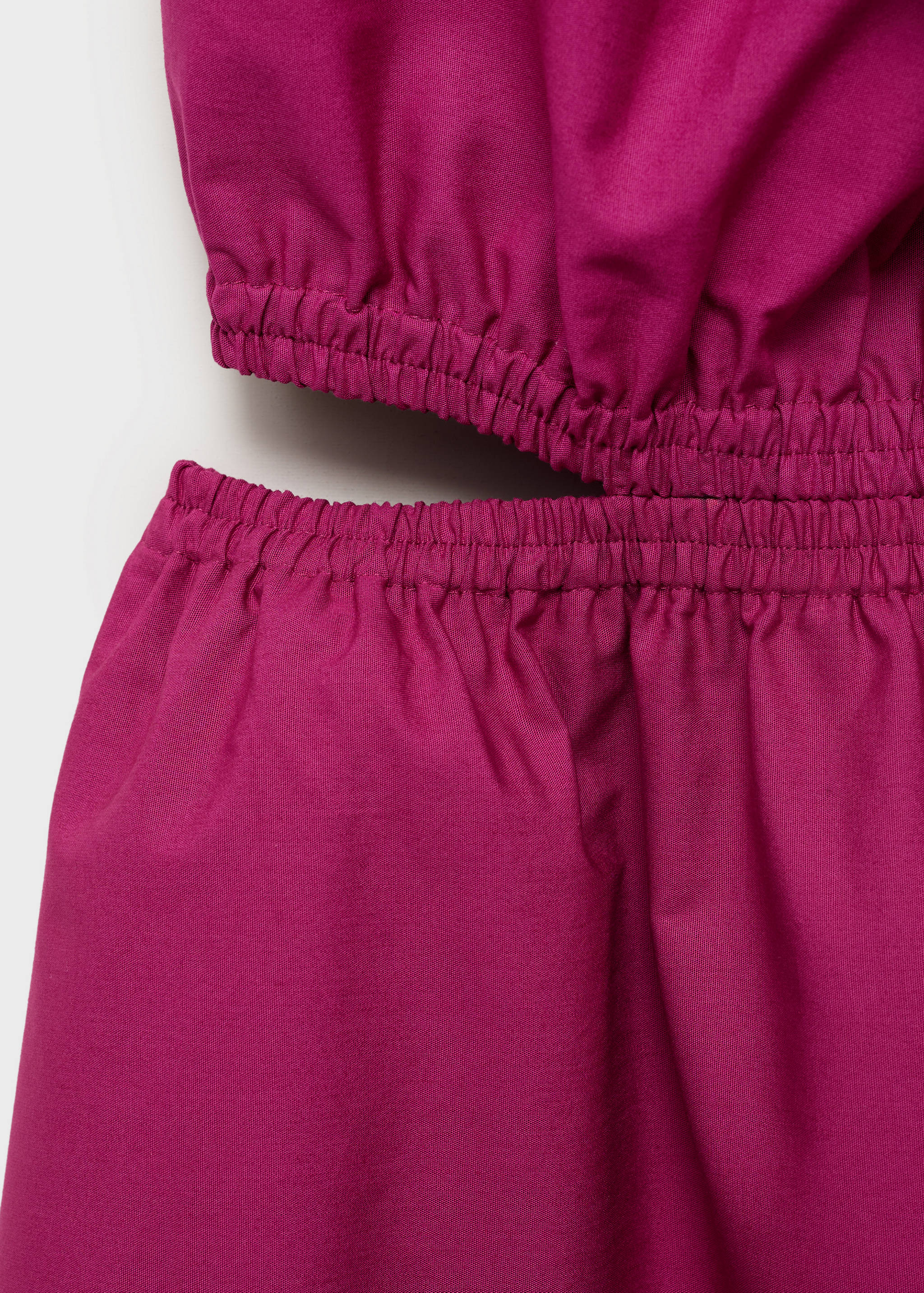 Asymmetrical dress with cut-out - Details of the article 0