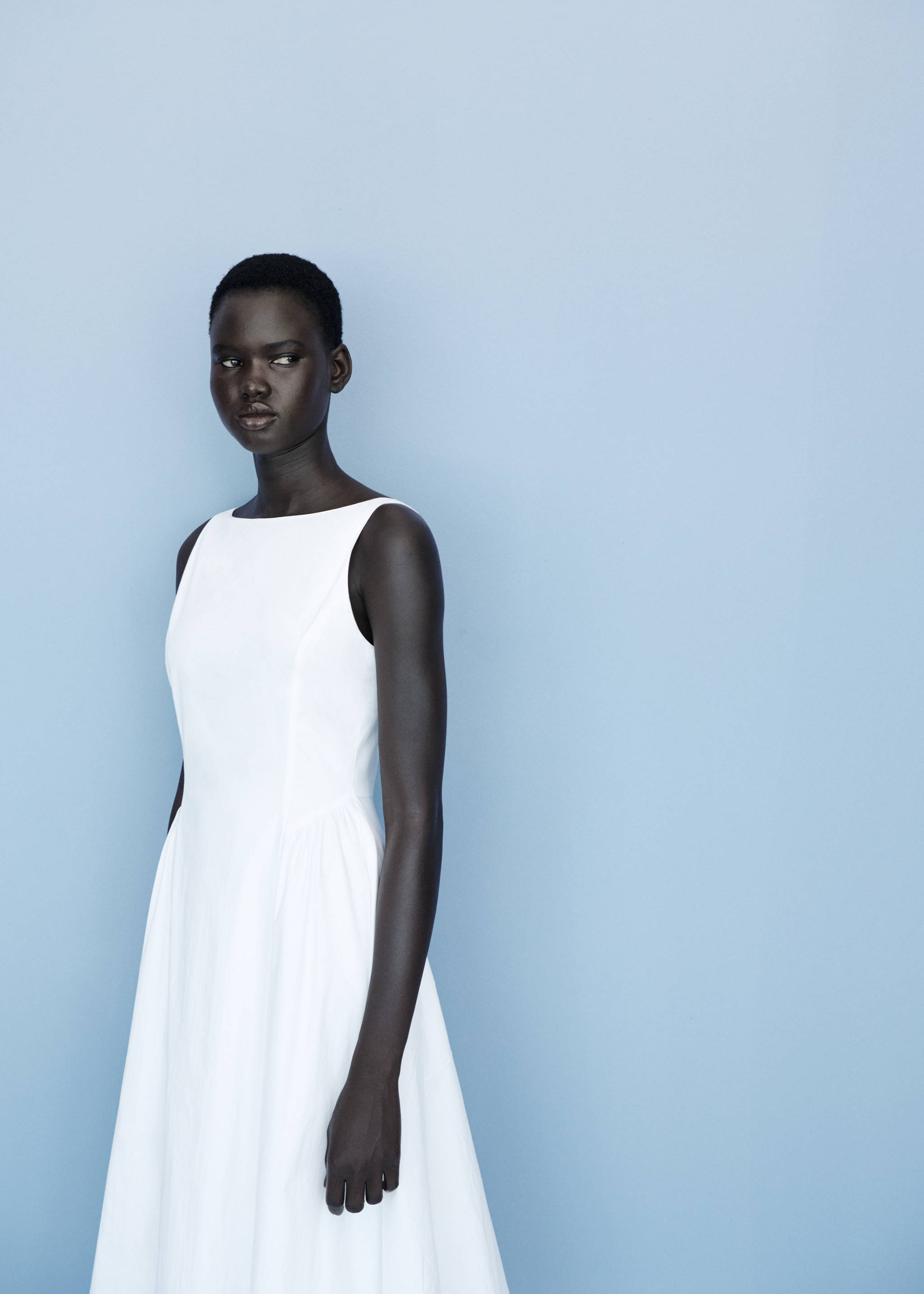 Flared midi-dress - Details of the article 3