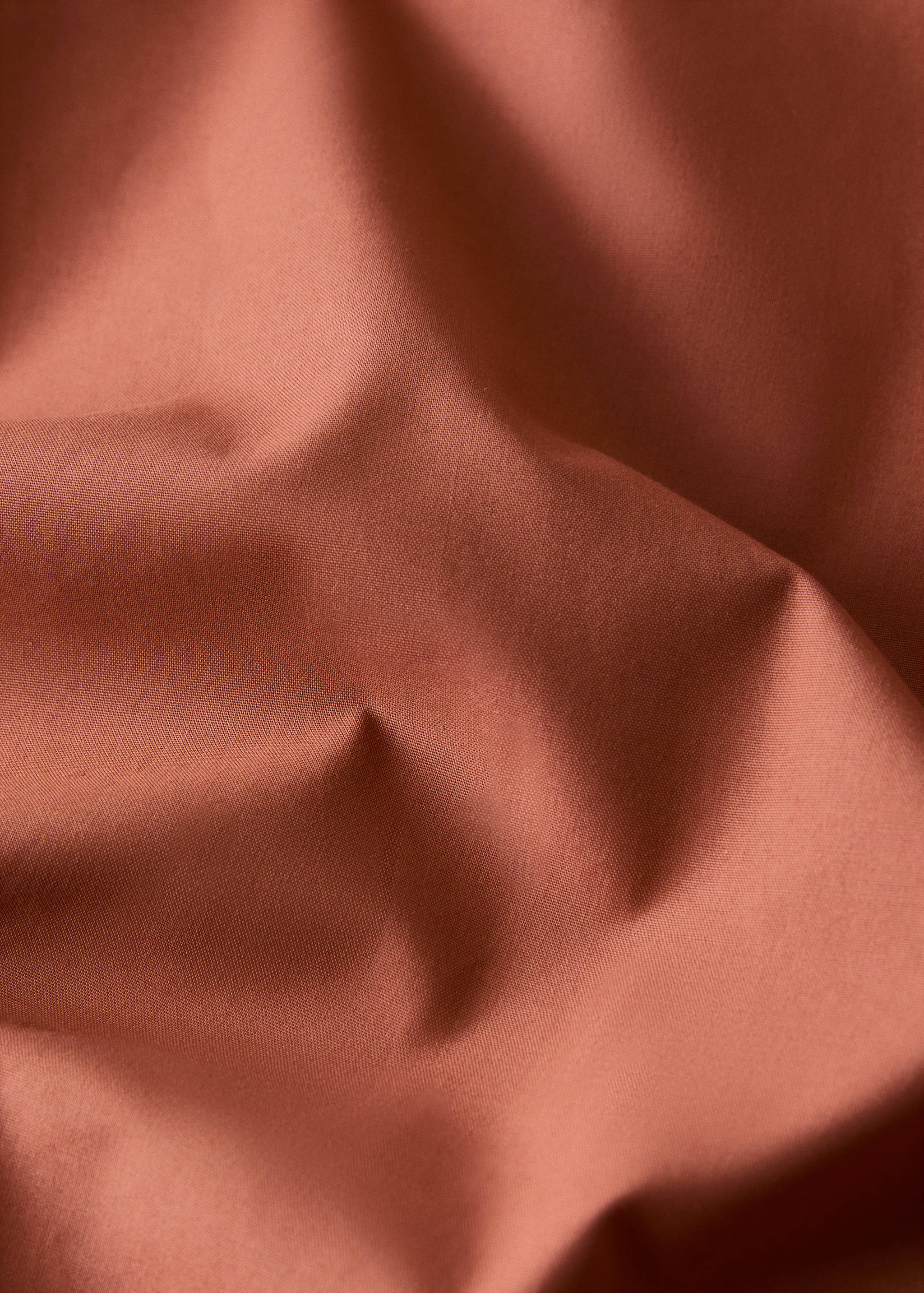 Percale cotton duvet cover King bed - Details of the article 2