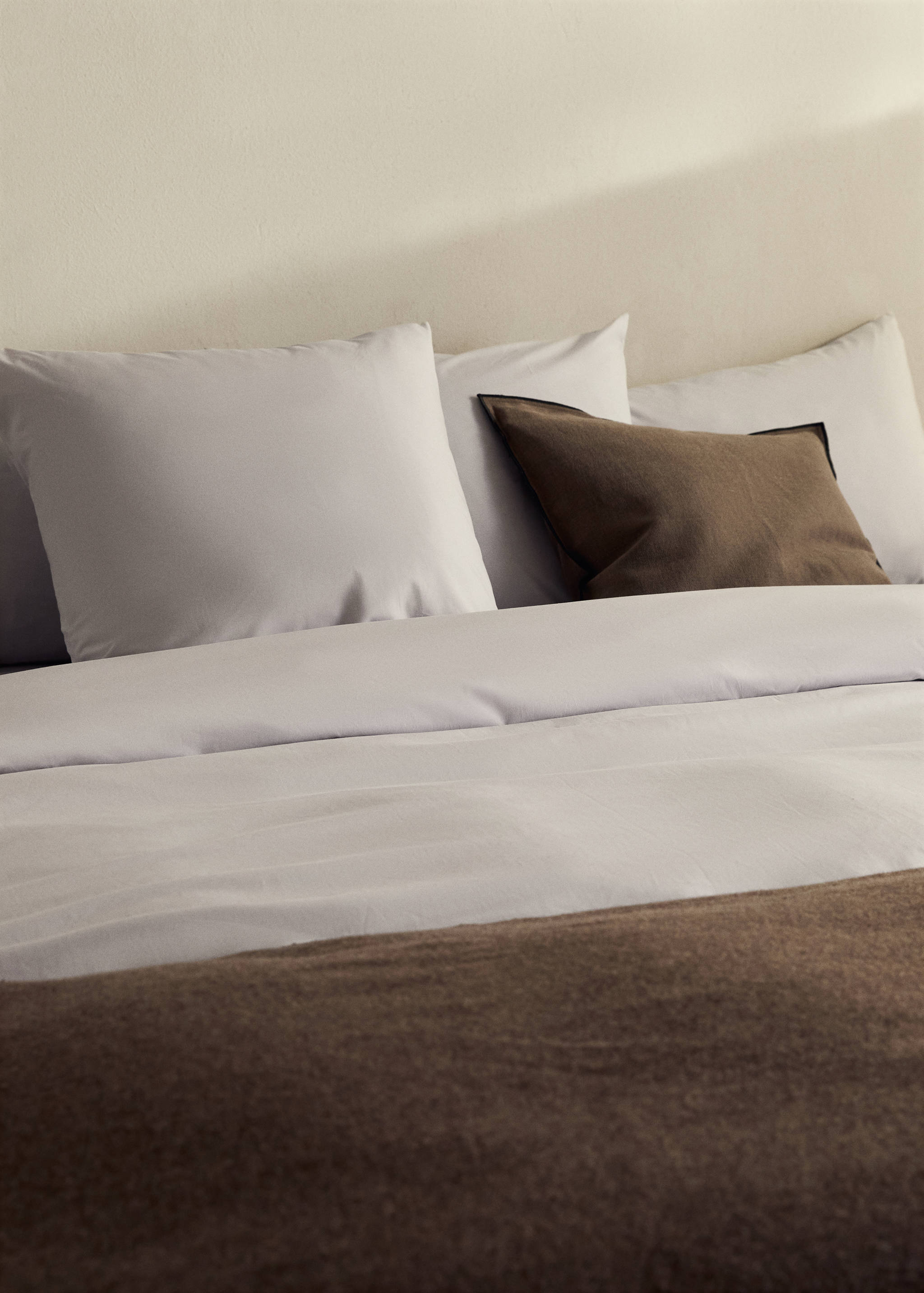 Percale cotton duvet cover King bed - Details of the article 7
