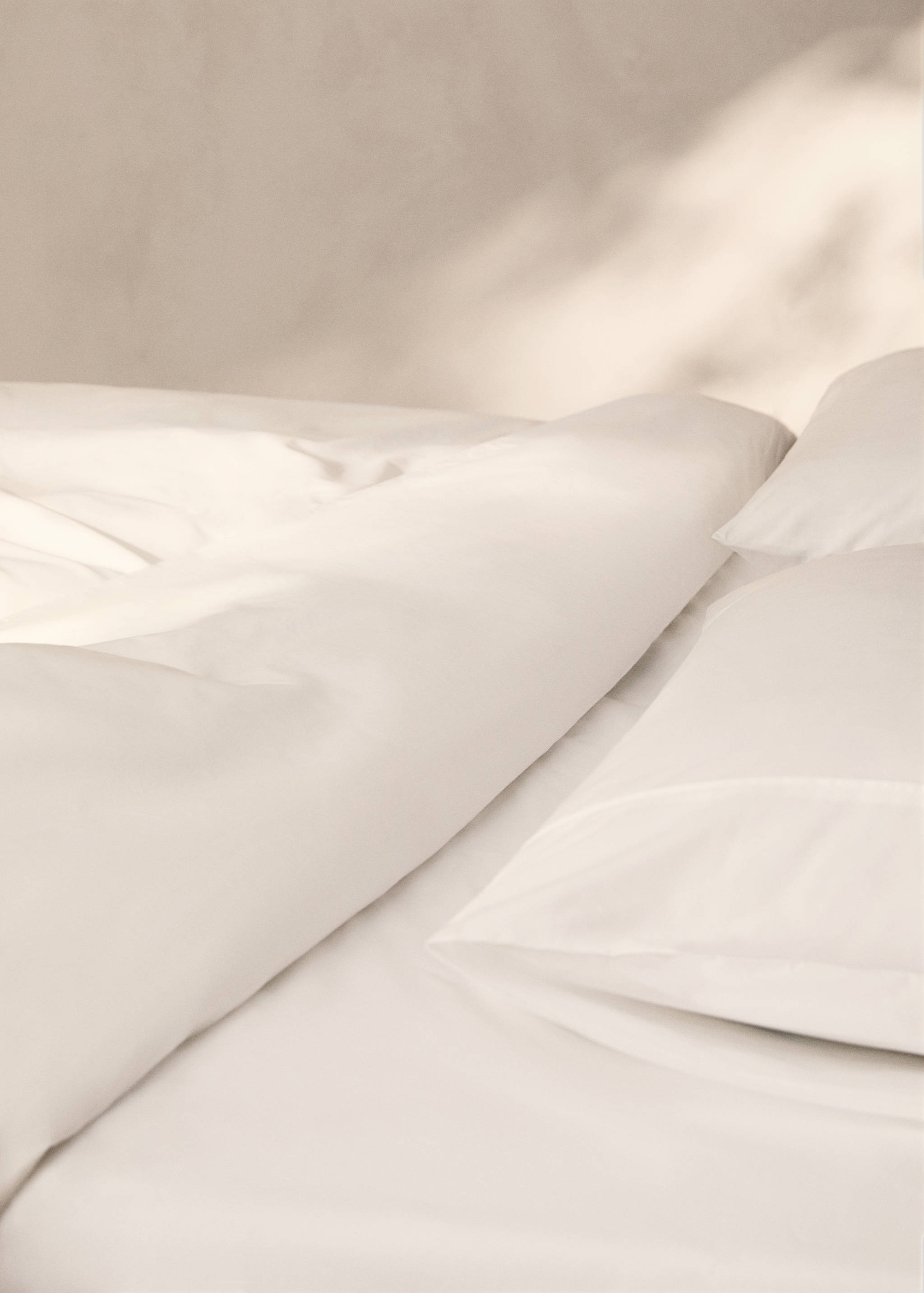 Bettbezug aus Baumwoll-Perkal mit Fadendichte 300 für 90 cm Bett - Detail des Artikels 7
