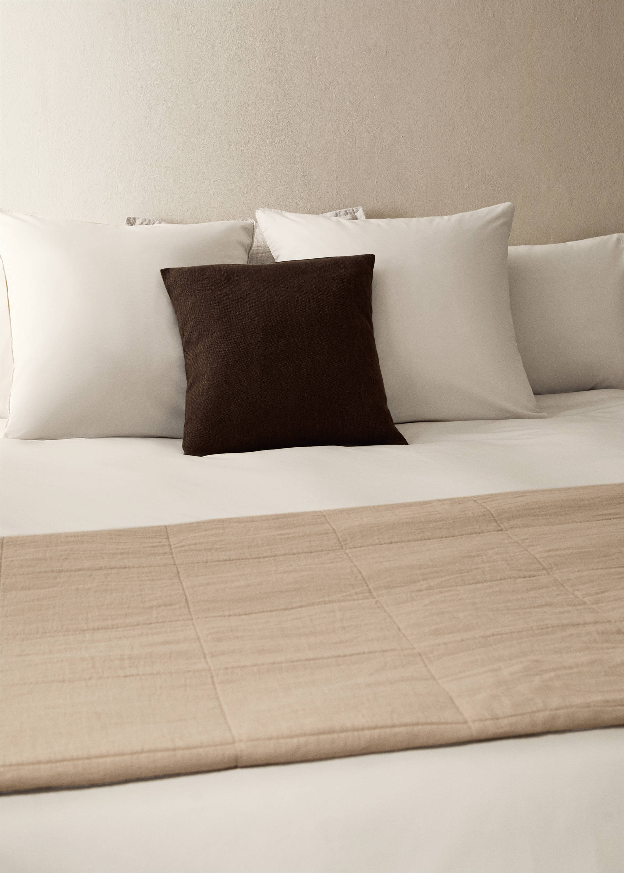 Bettbezug aus Baumwoll-Perkal mit Fadendichte 300 für 135/140 cm Bett - Detail des Artikels 7
