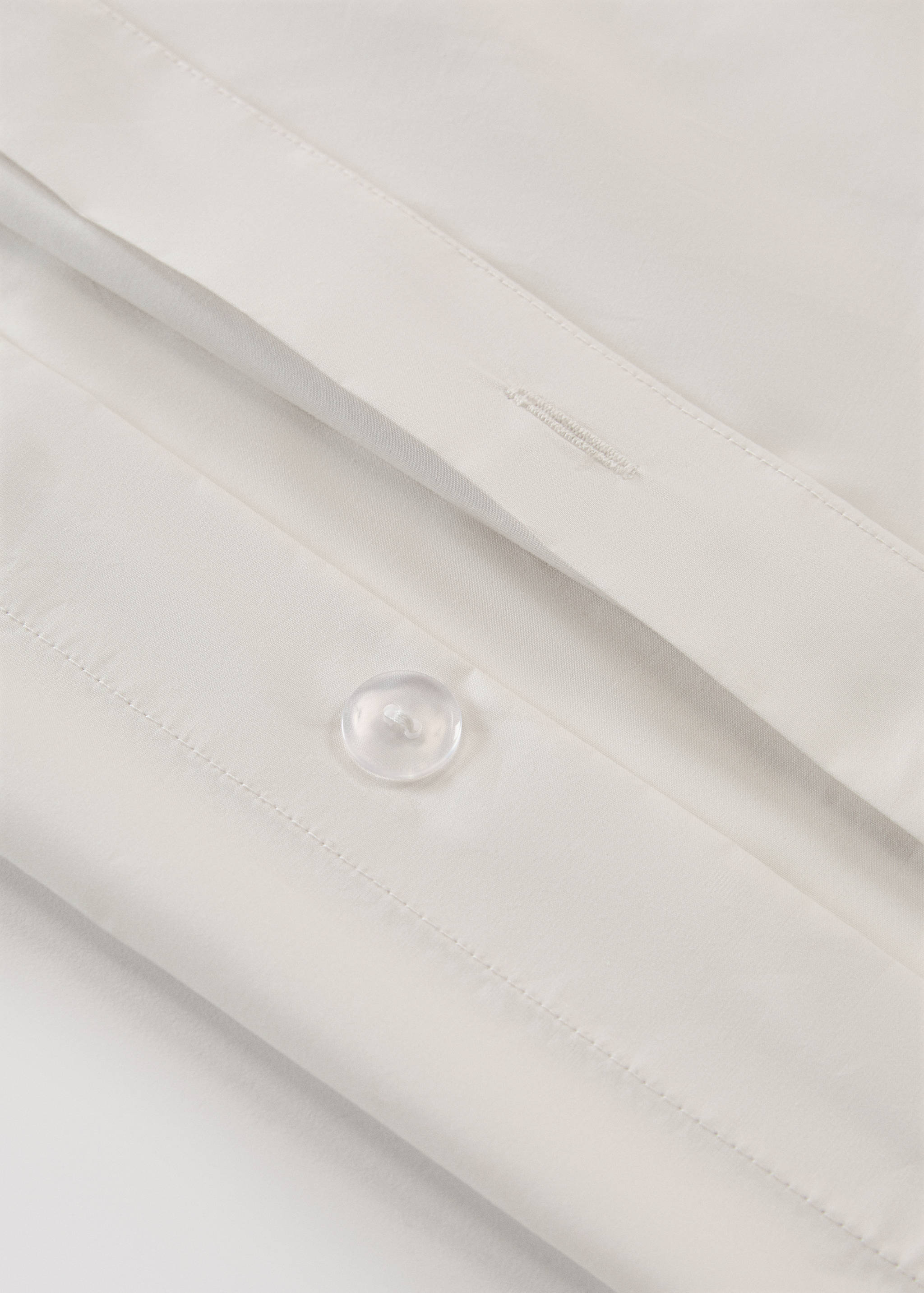 Bettbezug aus Baumwoll-Perkal mit Fadendichte 300 für 135/140 cm Bett - Detail des Artikels 1