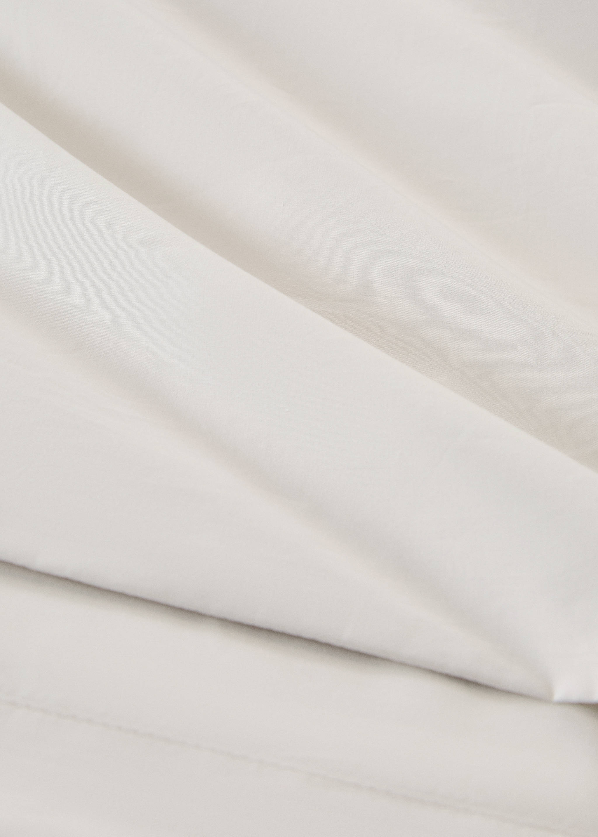 Bettbezug aus Baumwoll-Perkal mit Fadendichte 300 für 135/140 cm Bett - Detail des Artikels 2